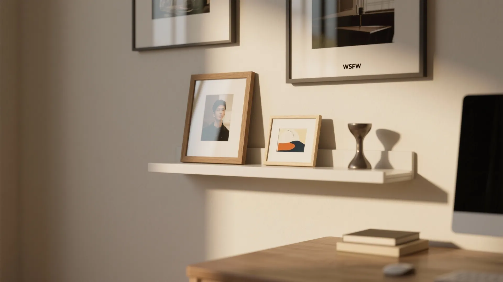 4. Curate a personal mini-gallery