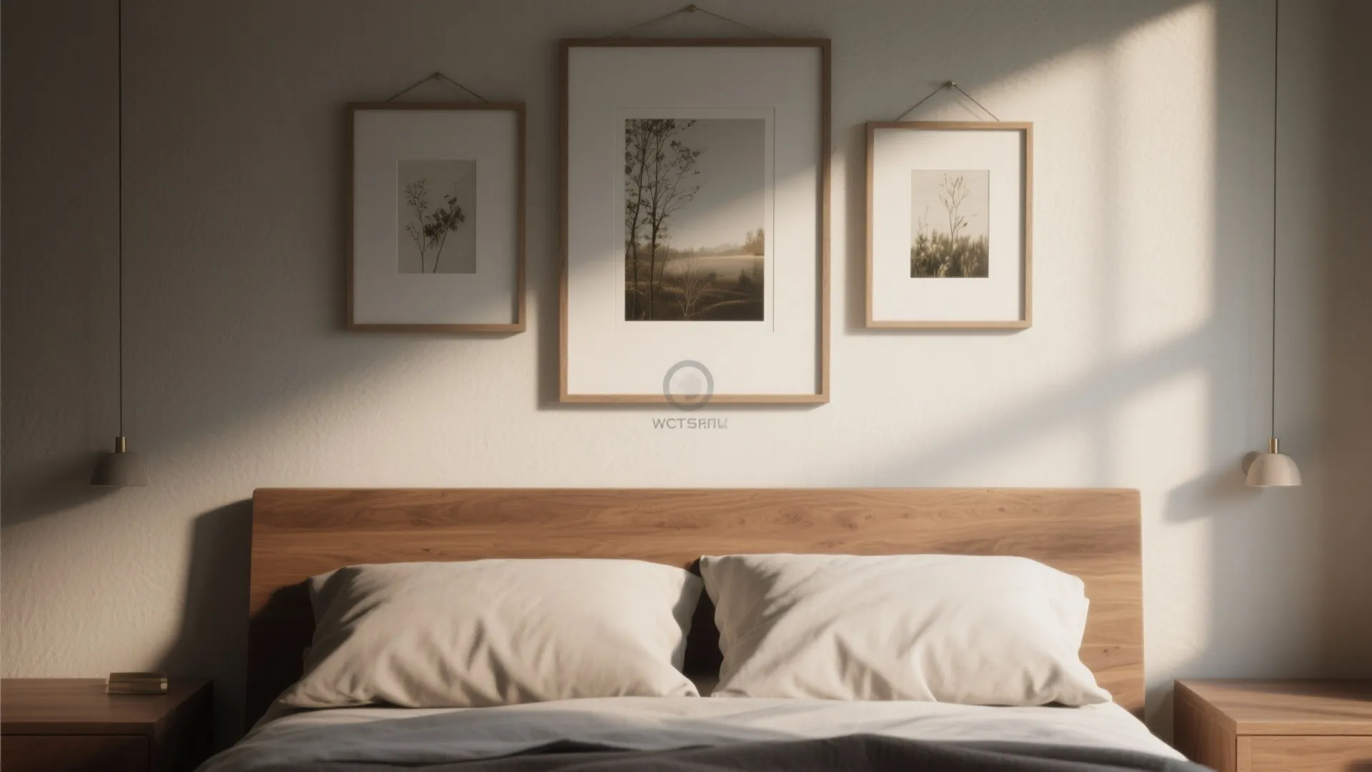 Inspiration 1: A Mini Gallery Wall That Rotates