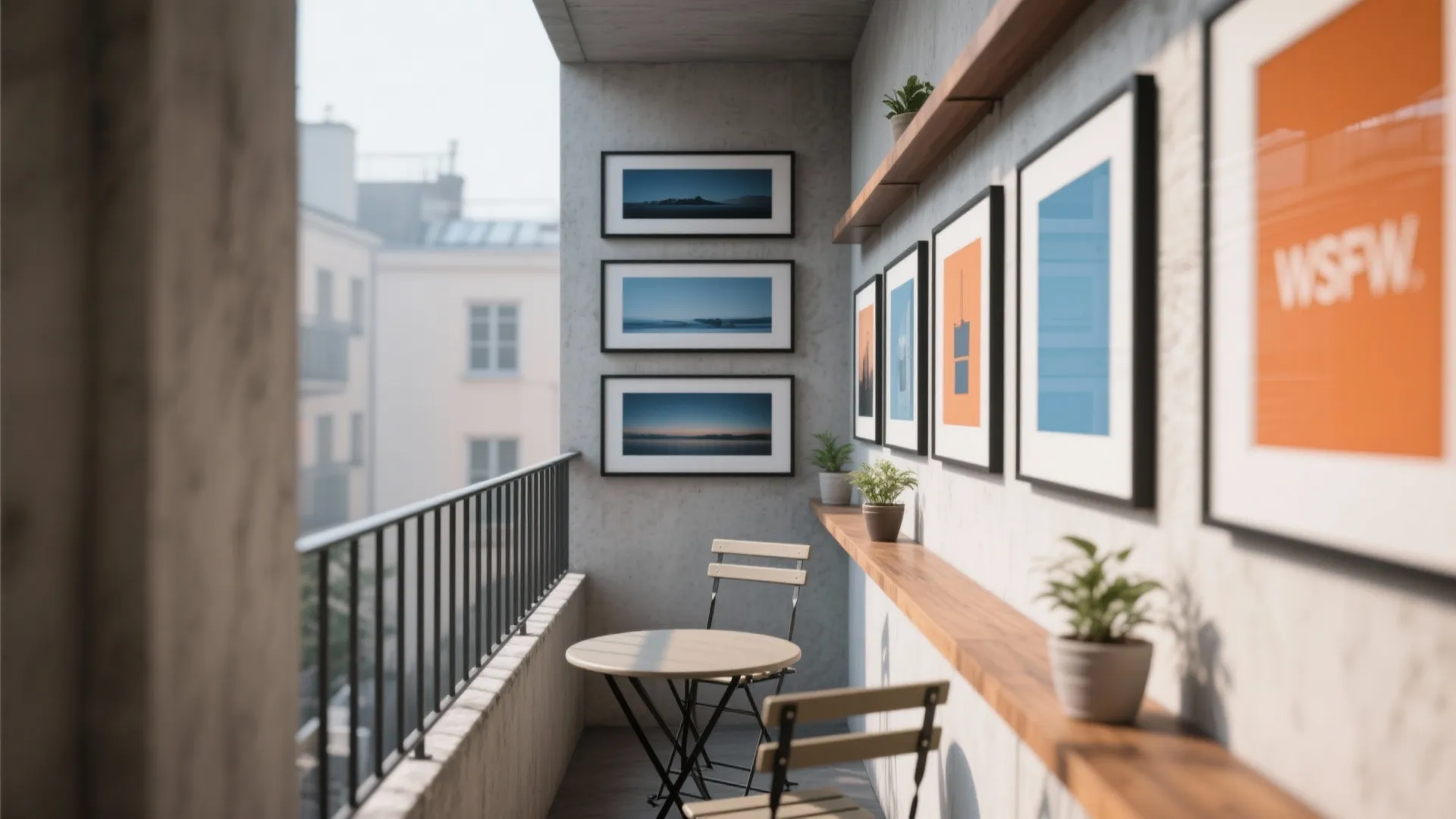 Curated Mini Gallery Wall