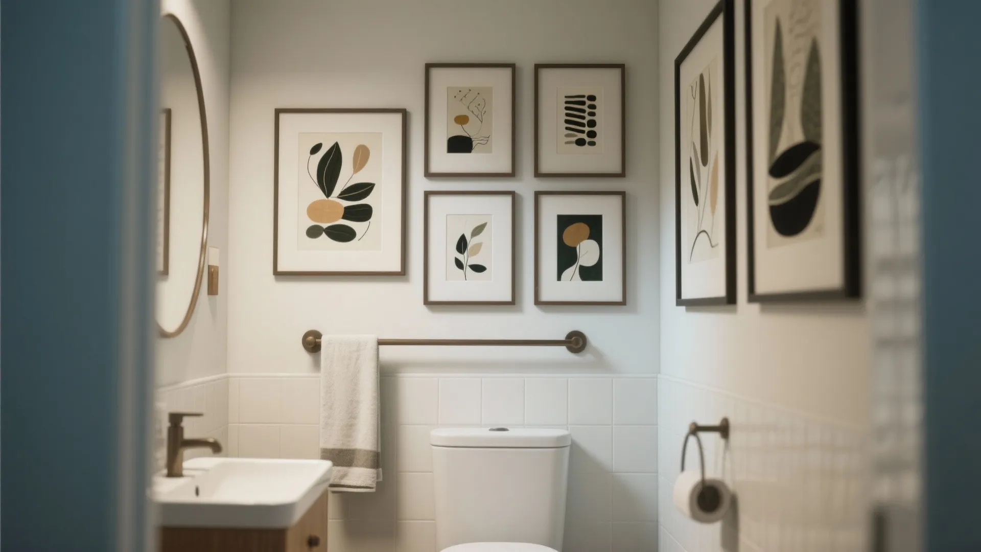 10. Mini Gallery Wall