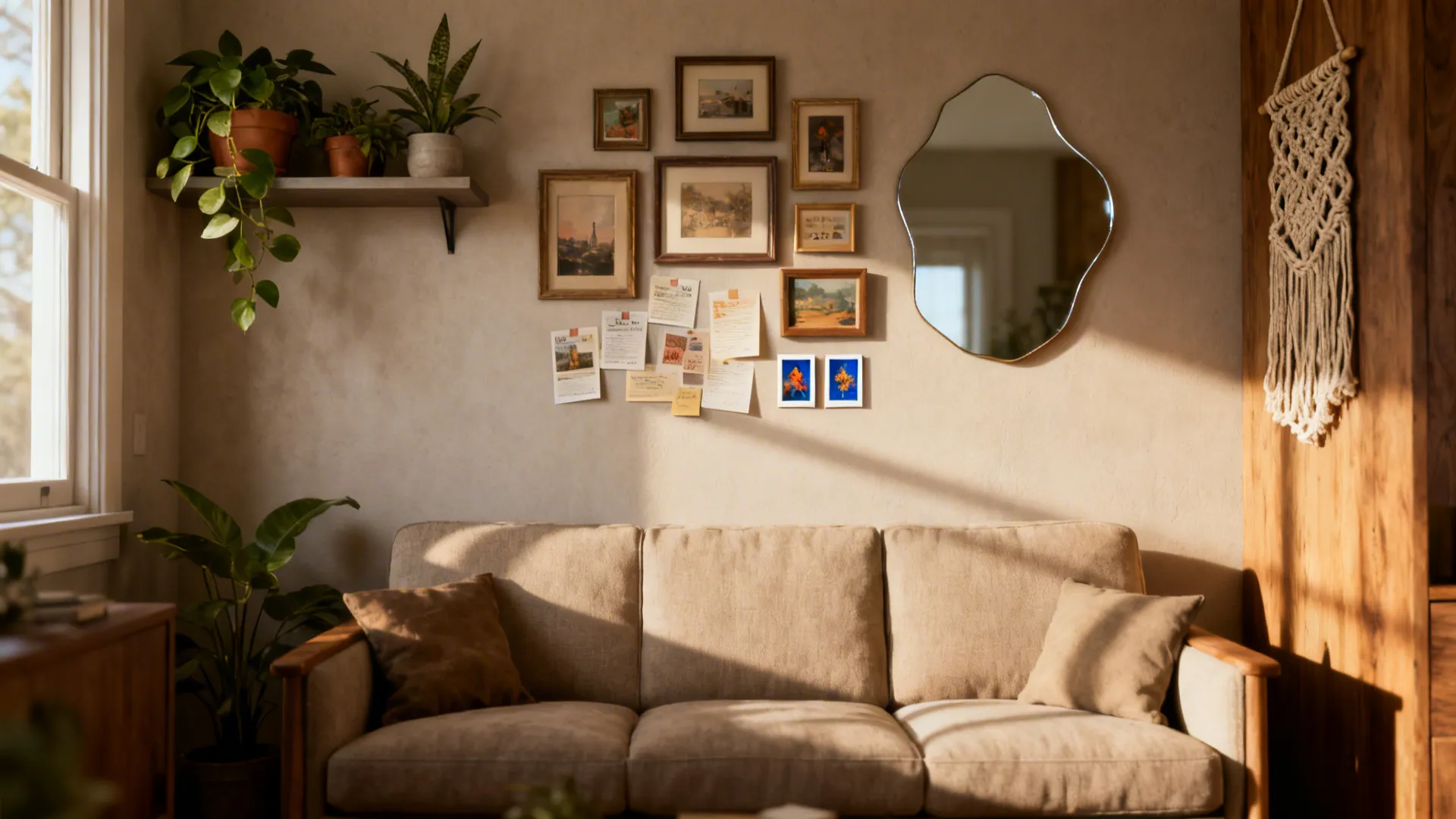 5 Cute Wall Decor Ideas for Small Living Rooms: Charming, space-saving wall decor ideas I’ve used in real small living rooms