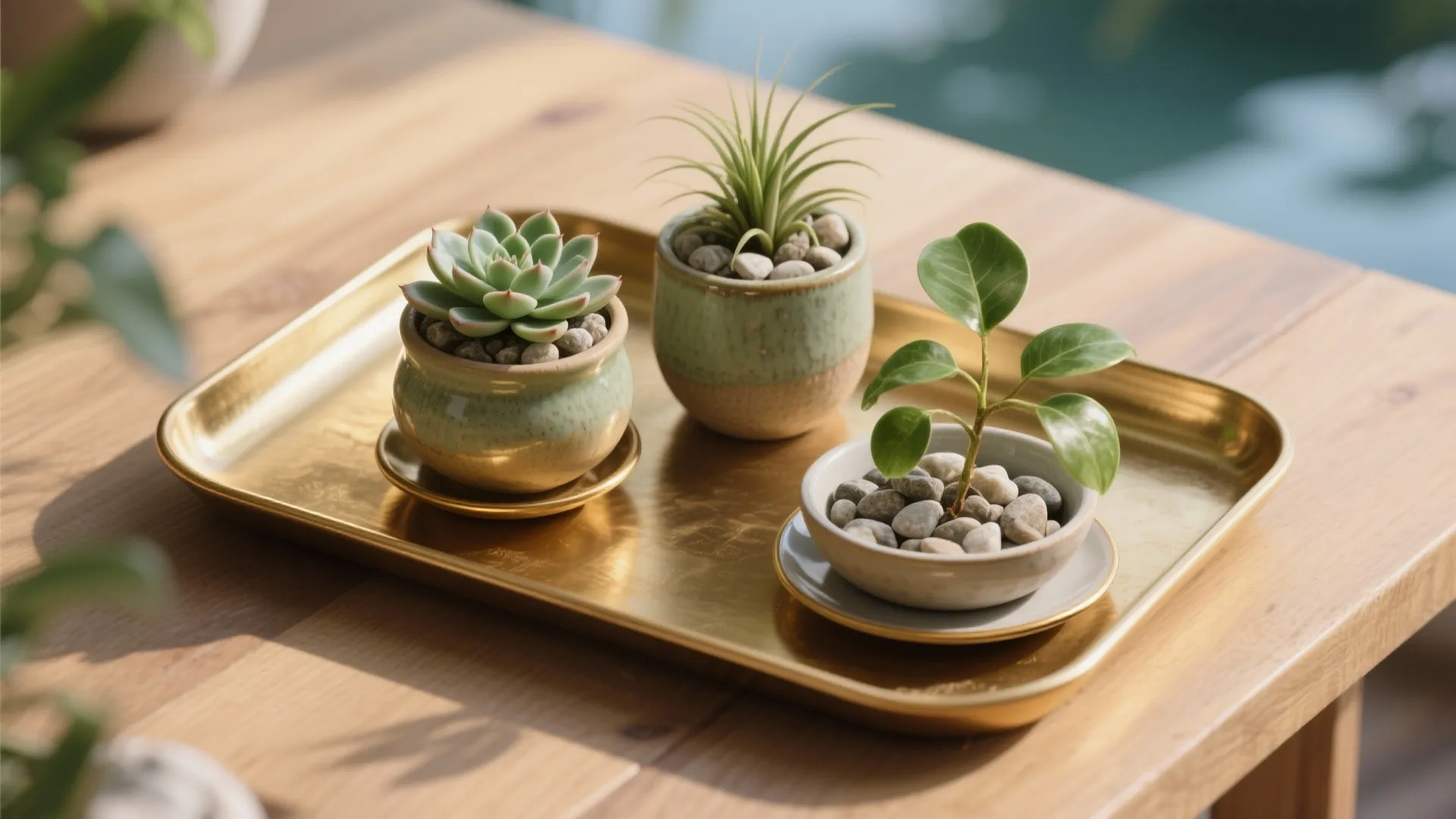 2. Mini Indoor Garden Tray