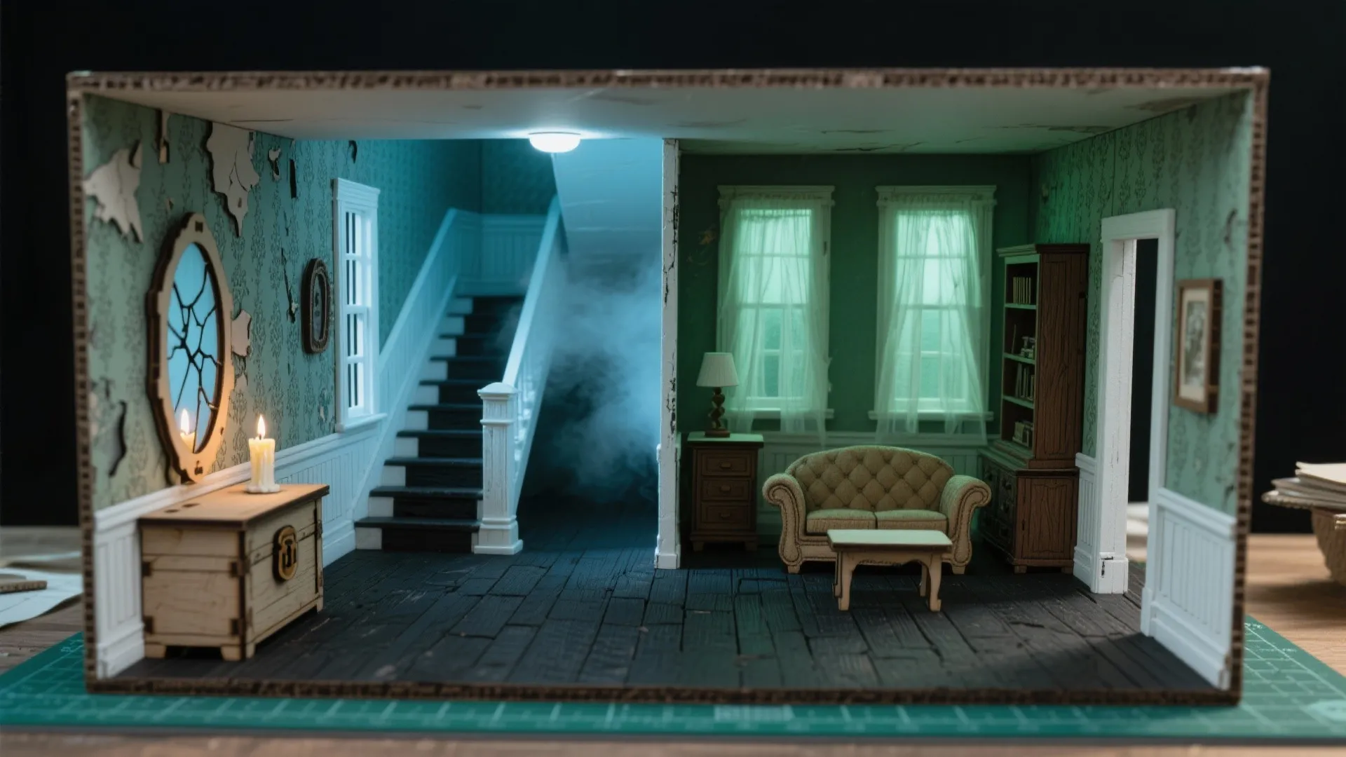 DIY Miniature Haunted House Kit: Easy, Fun Guide for Beginners: Fast-Track Guide to Building Spooky Miniature Haunted Houses in Minutes