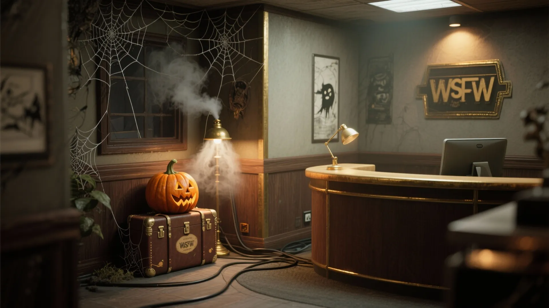 1. Mini Haunted Reception