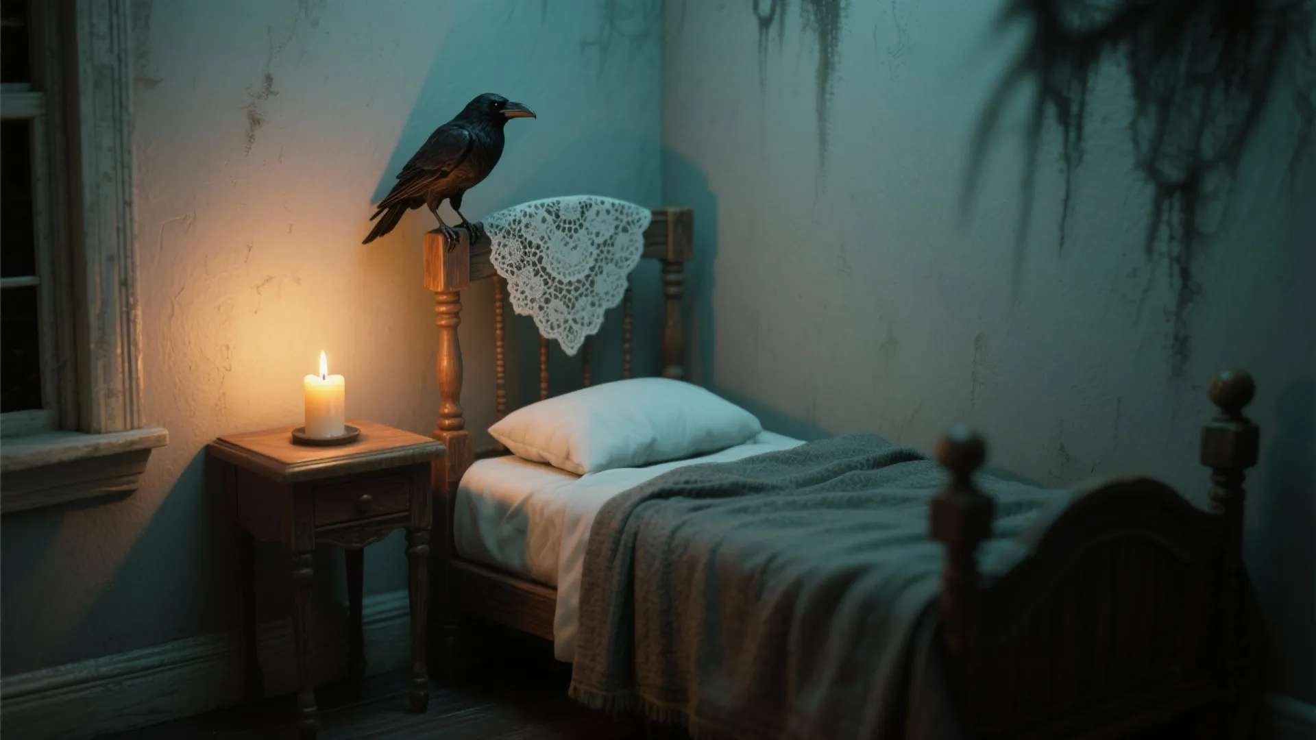 2. Miniature Haunted Corner