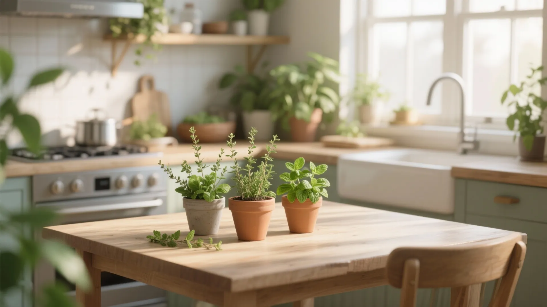 7. Mini Herb Gardens