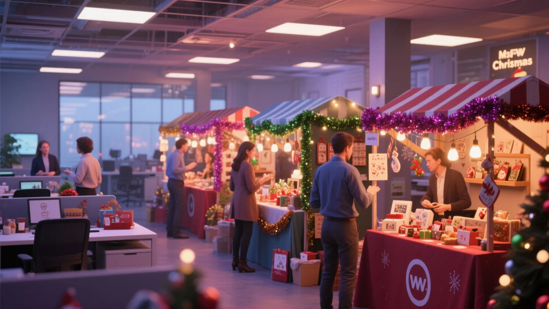 9. Mini Holiday Market