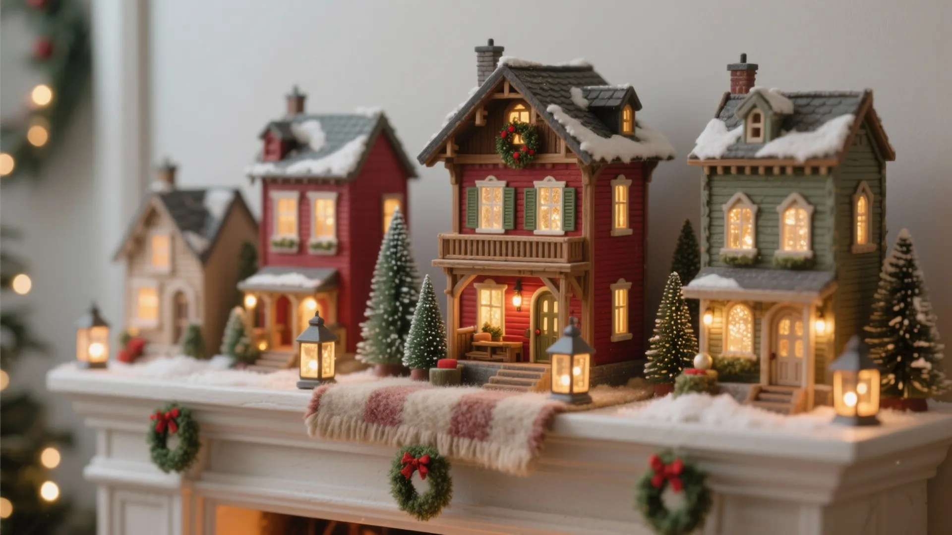 DIY Miniature House Christmas: Festive Decorating Ideas: Fast-Track Guide to Festive DIY Miniature House Magic in Minutes