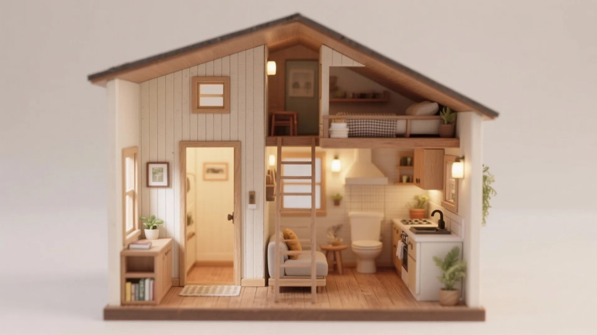 DIY Miniature House: Step-by-Step Guide for Small Space Lovers: 1 Minute to Craft a Dreamy Mini Miniature Home in Your Spare Time