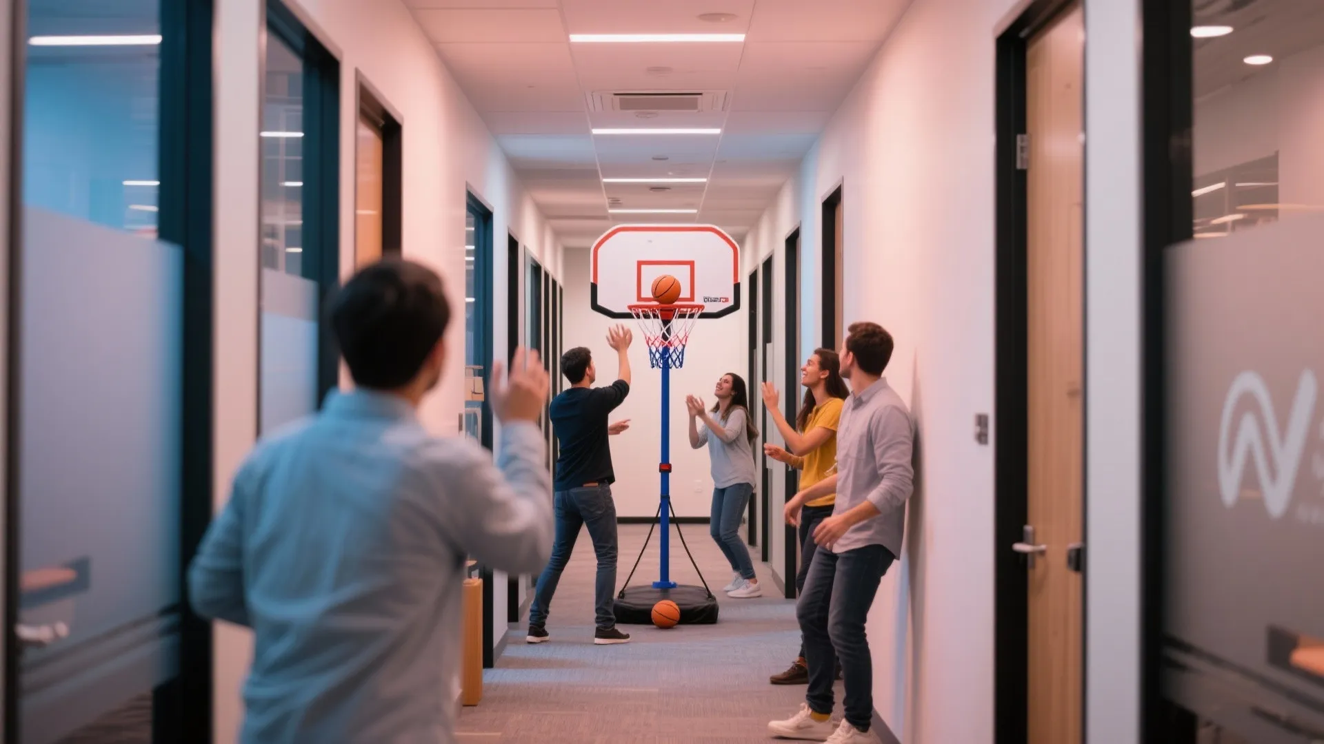 8. DIY Basketball Hoop Challenge