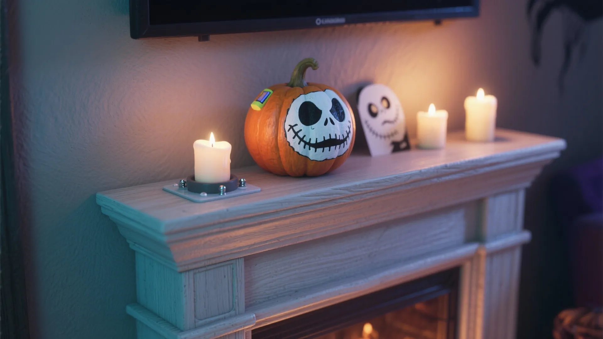 1. Mini Jack Mantel Display