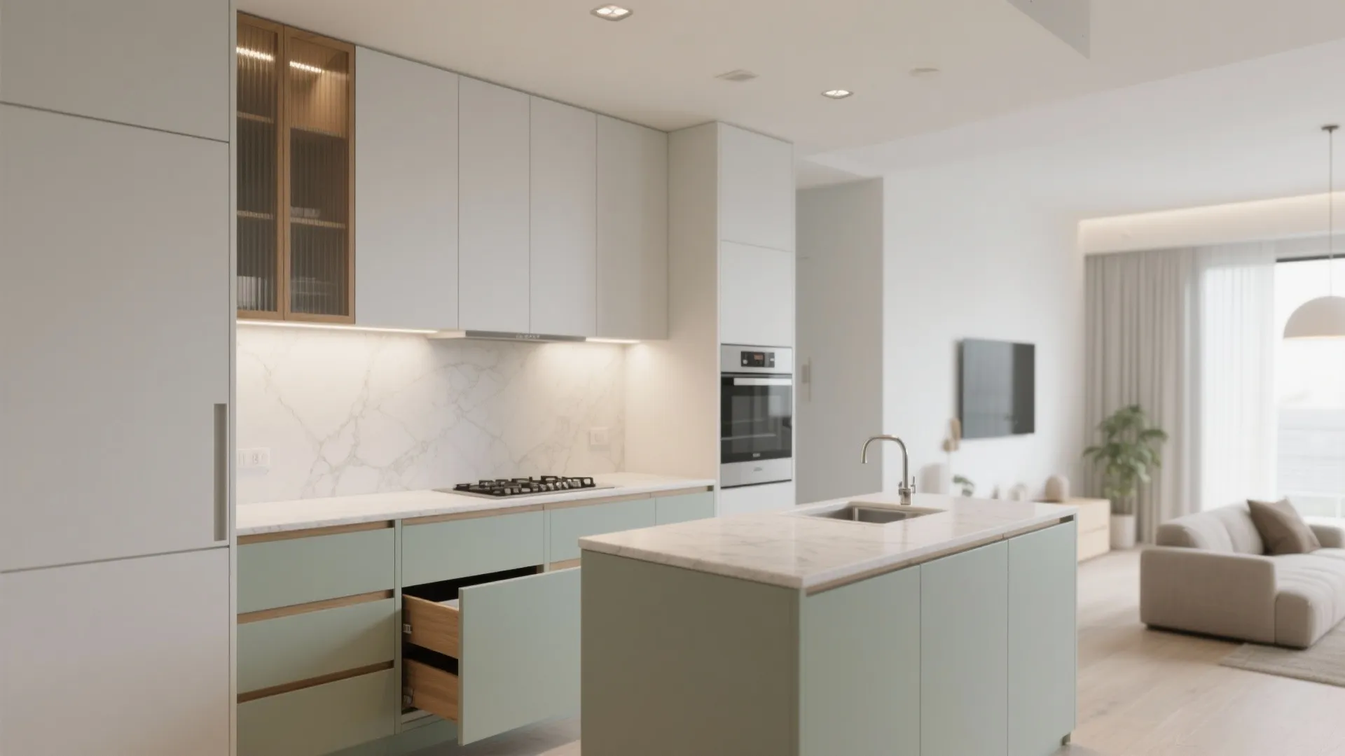 Minimalist Kitchen Storage