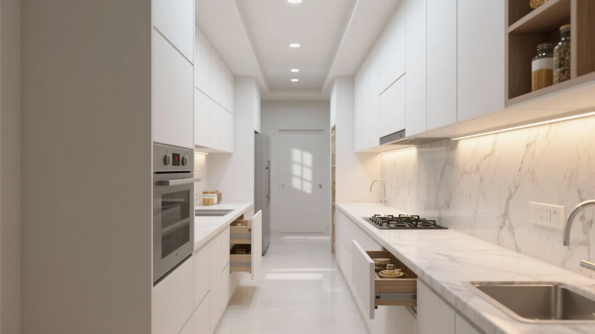 Minimalist Kitchen Storage