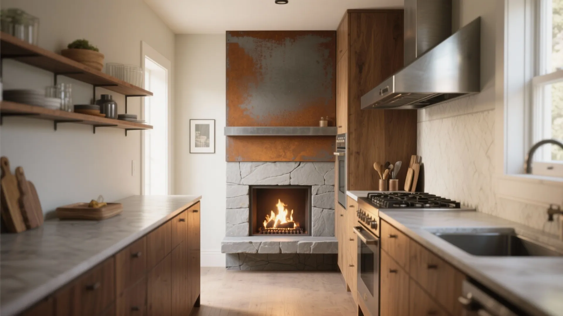 Kitchen Fireplace Ideas: 5 Inspiring Options: Small kitchens, big warmth — five fireplace concepts I actually used (and tested)