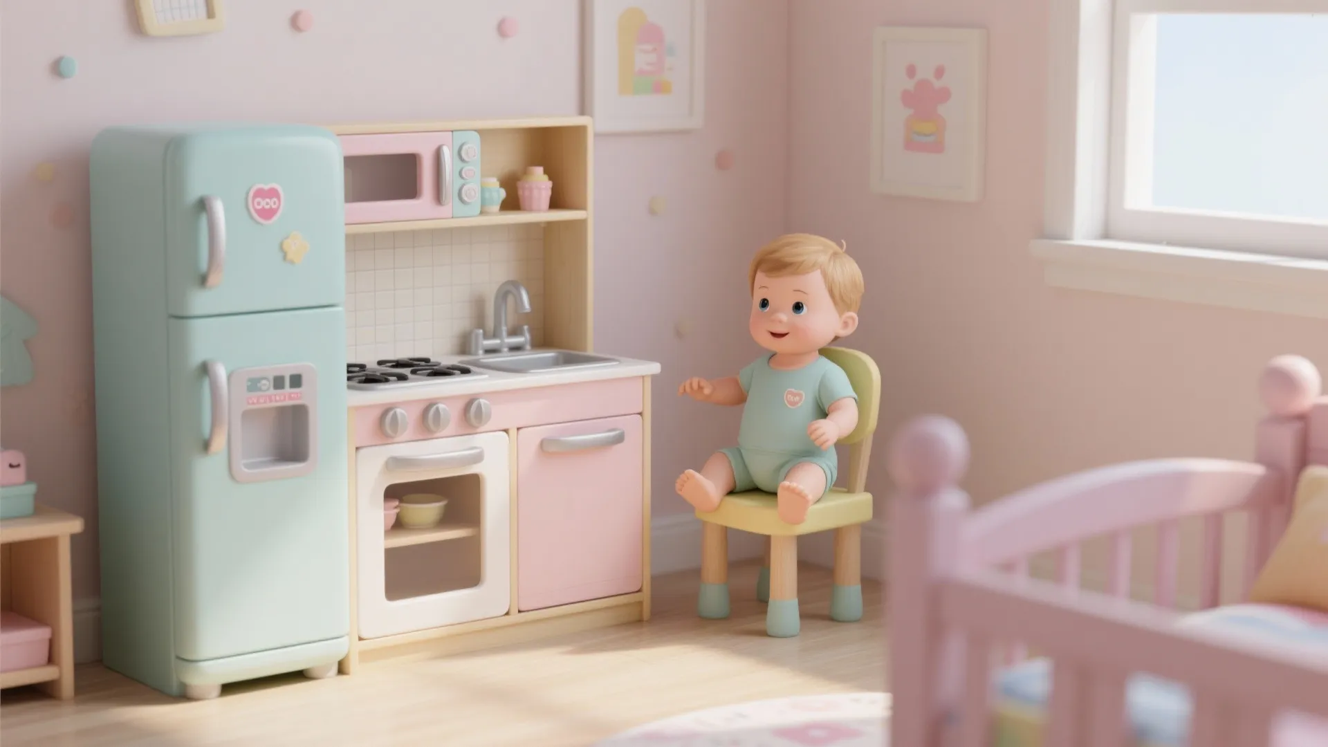 10. Mini Kitchen Play Sets