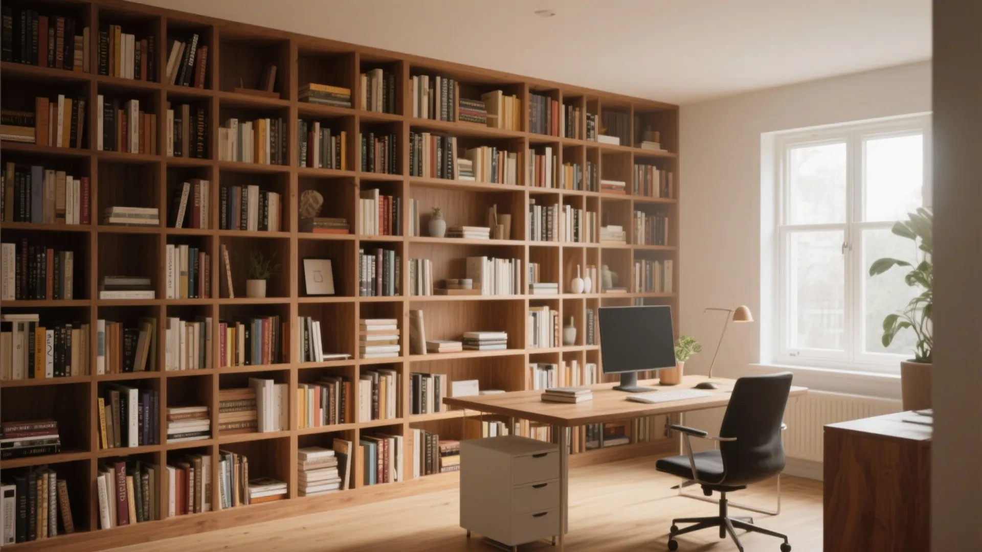 10. Create a mini-library wall