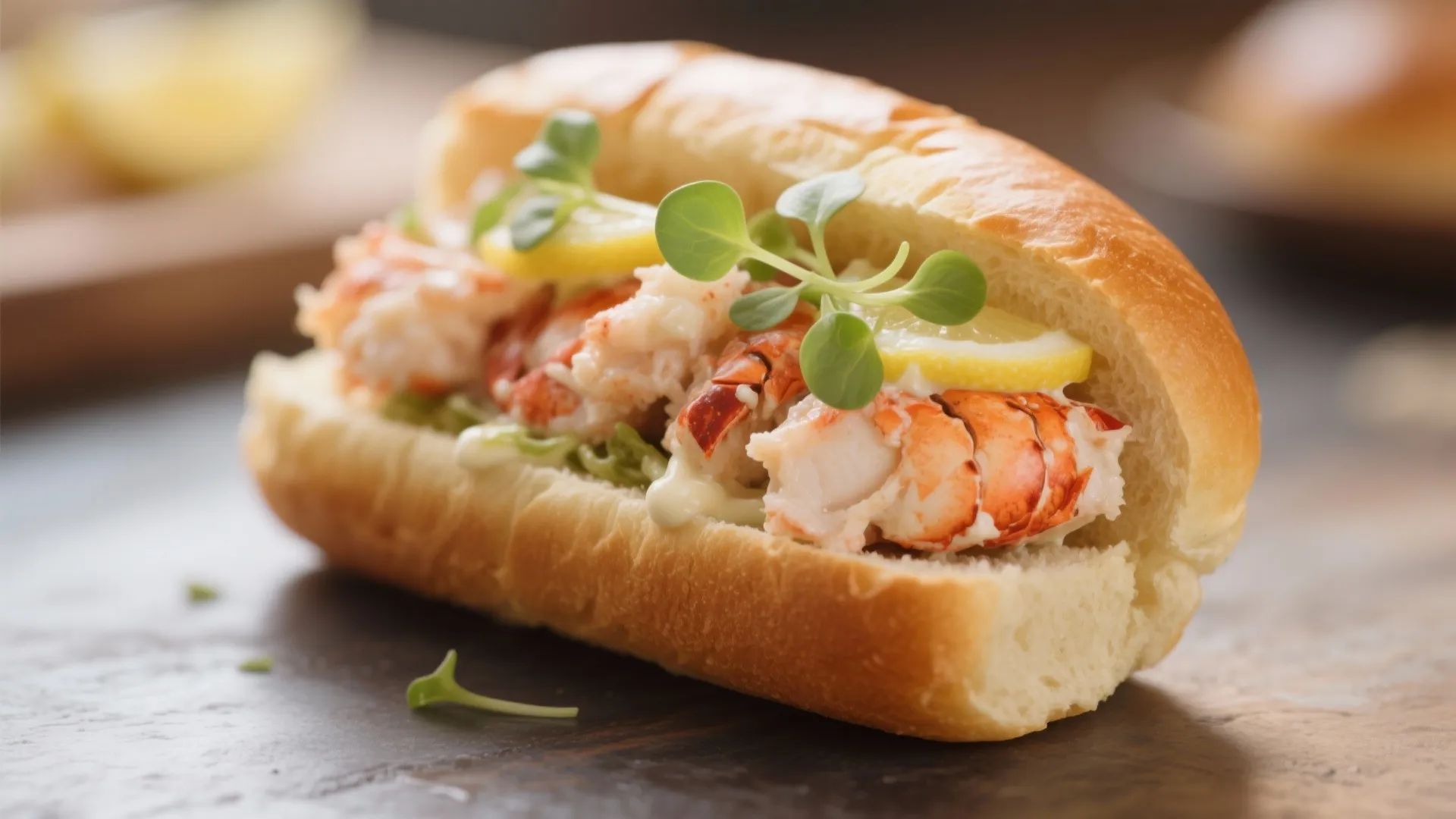 1. Mini Lobster Rolls on Brioche