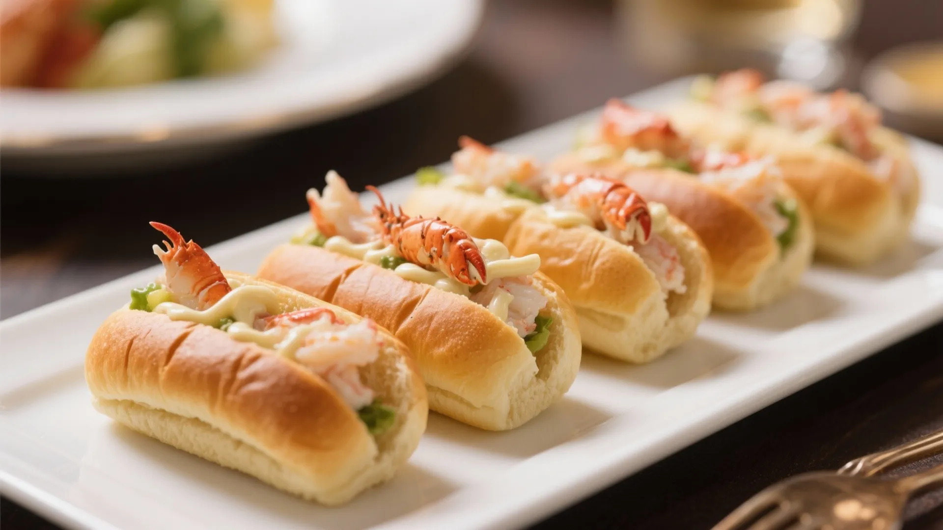 7. Mini Lobster Rolls