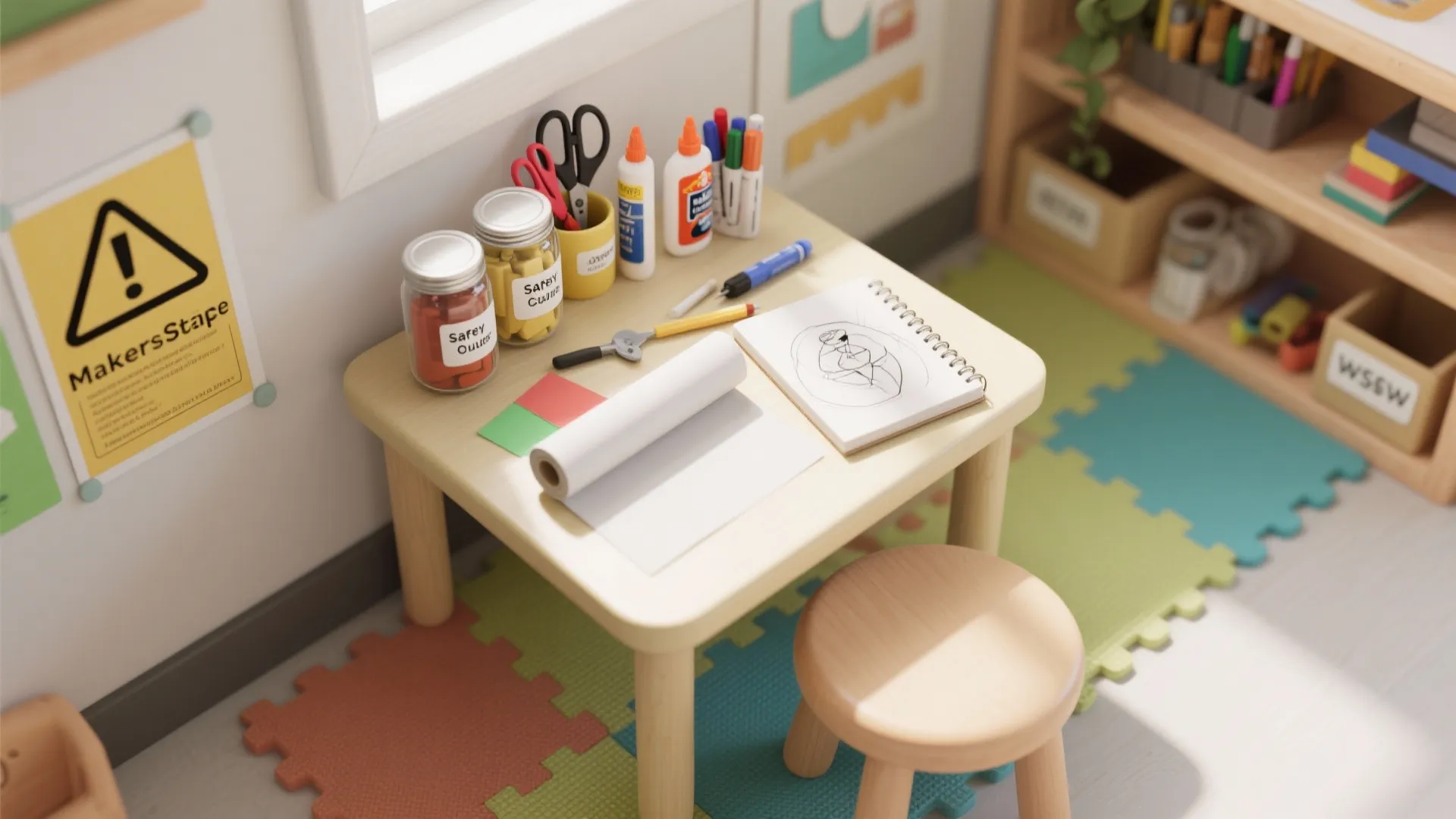 5. Mini Makerspace Corner