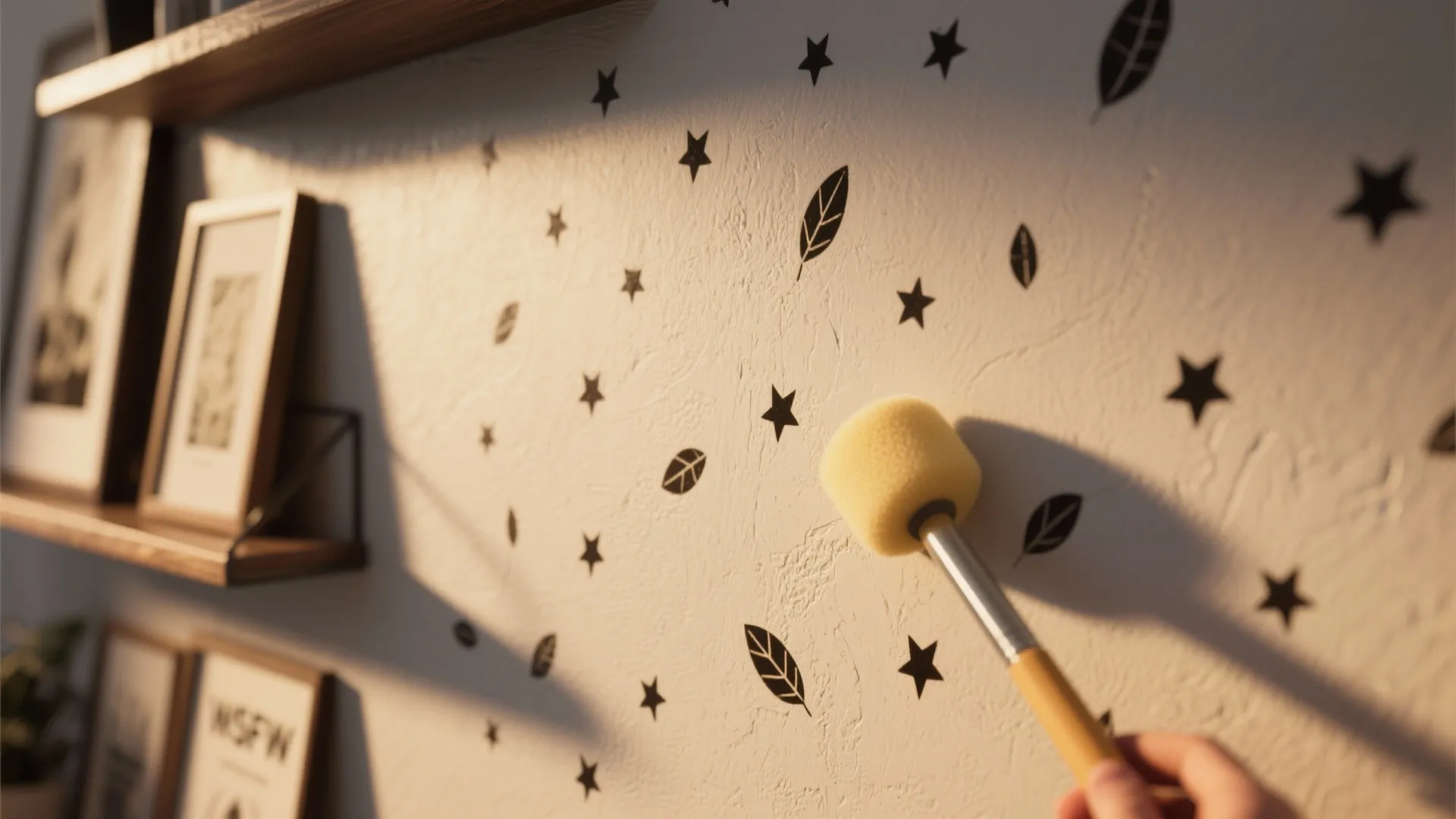 2. Scattered Mini Motifs for Cluttered Walls