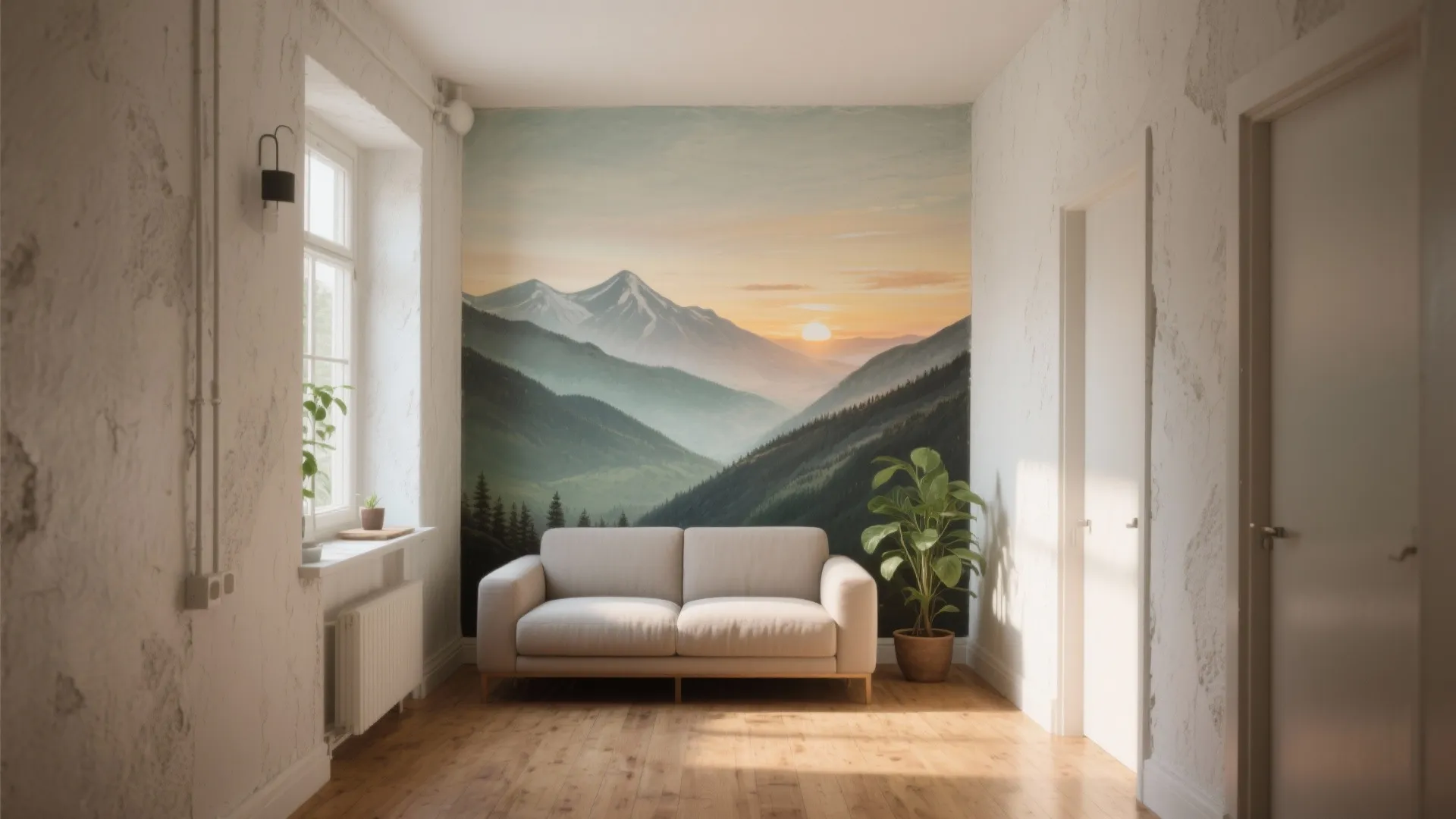Mountain Wall Painting: 5 Inspiring Ideas: Small-space mountain murals that expand a room — practical tips, budget notes, and real-project lessons
