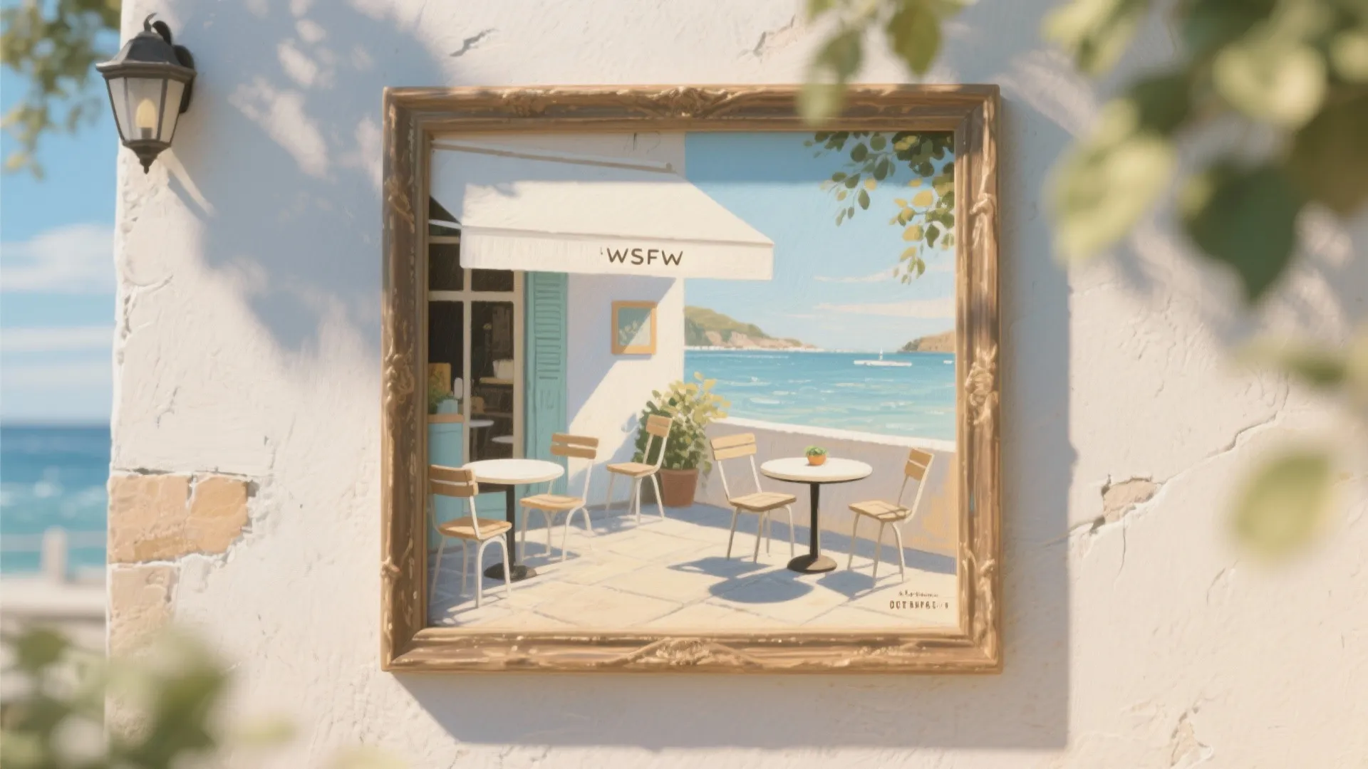 5. Mini mural scenes — tell a story in a small frame