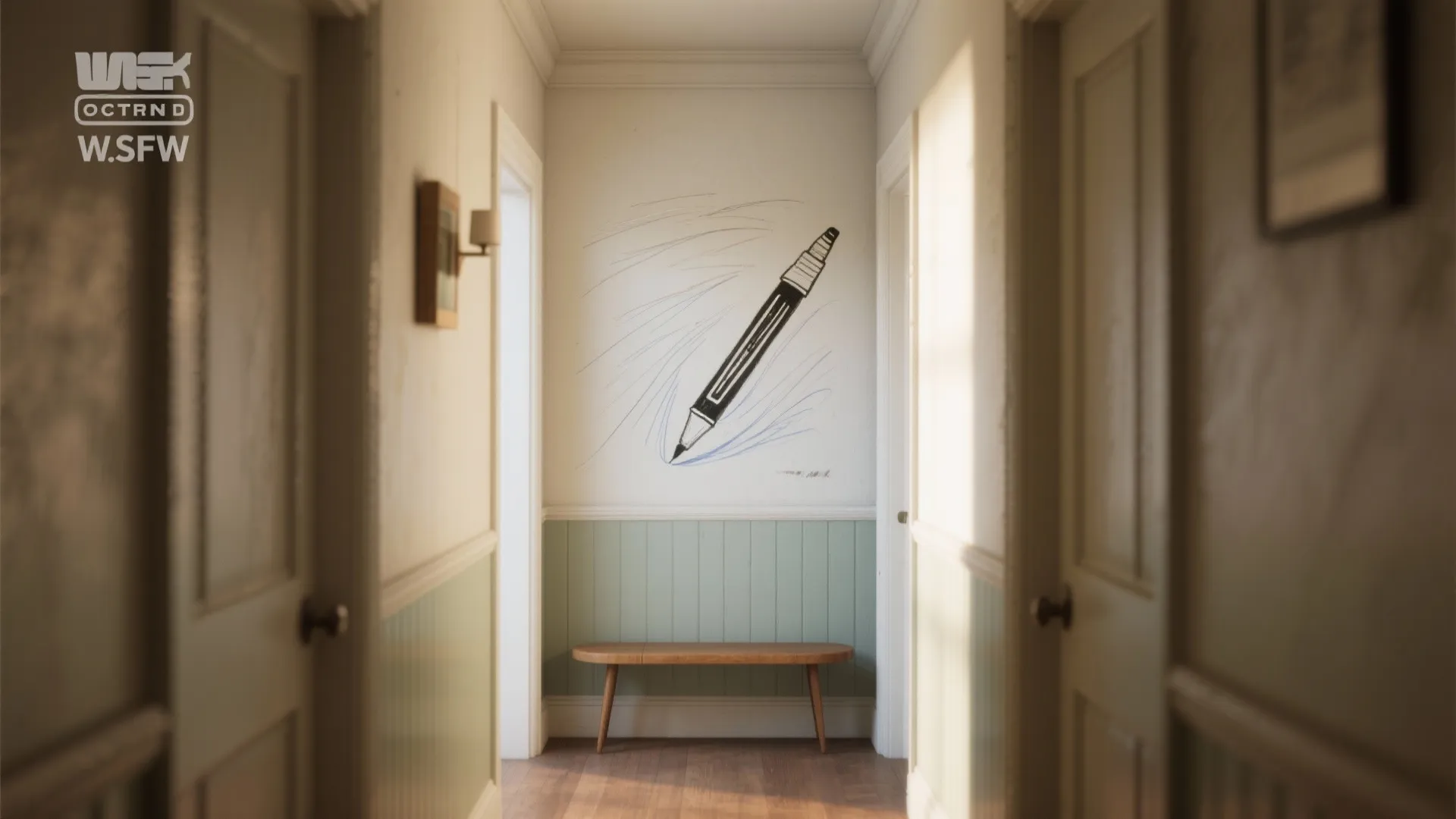 1. Mini Murals that Act Big