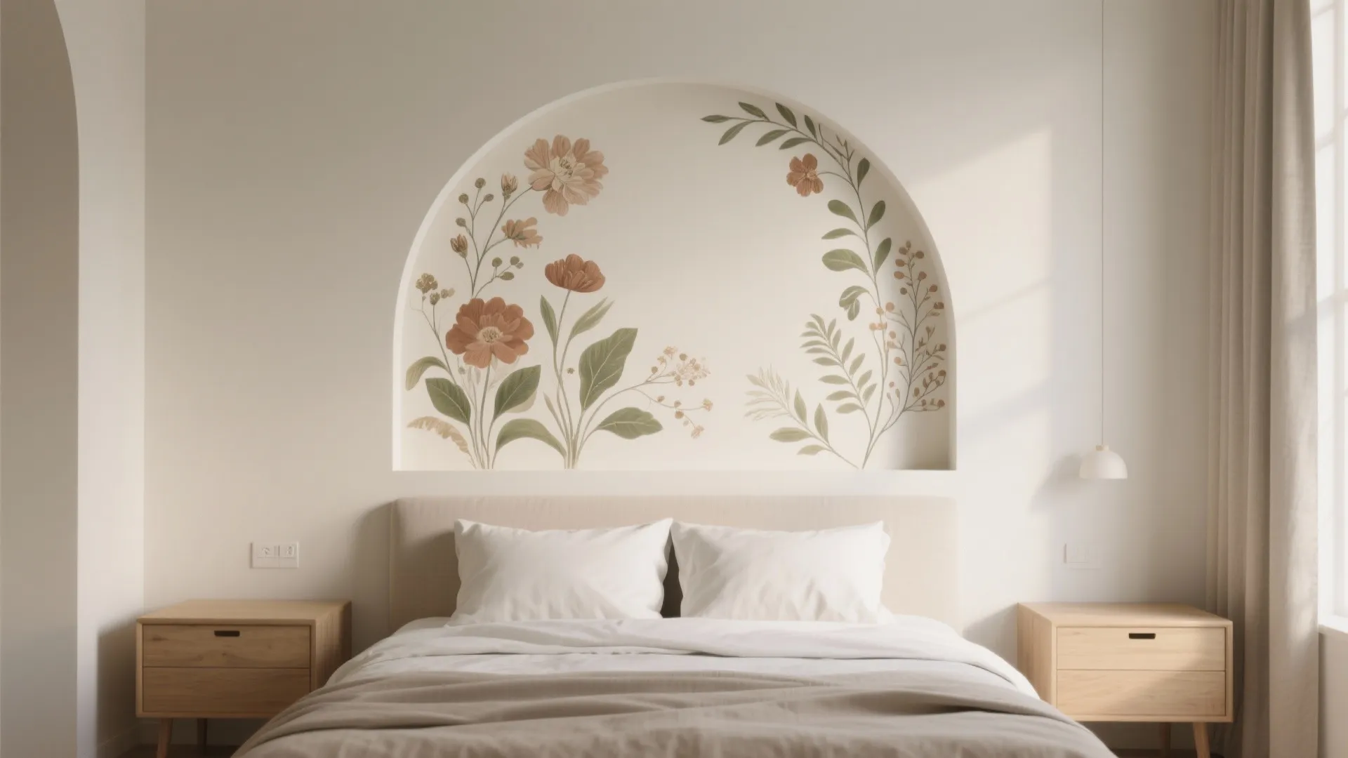 Mini Mural Niche or Headboard Panel