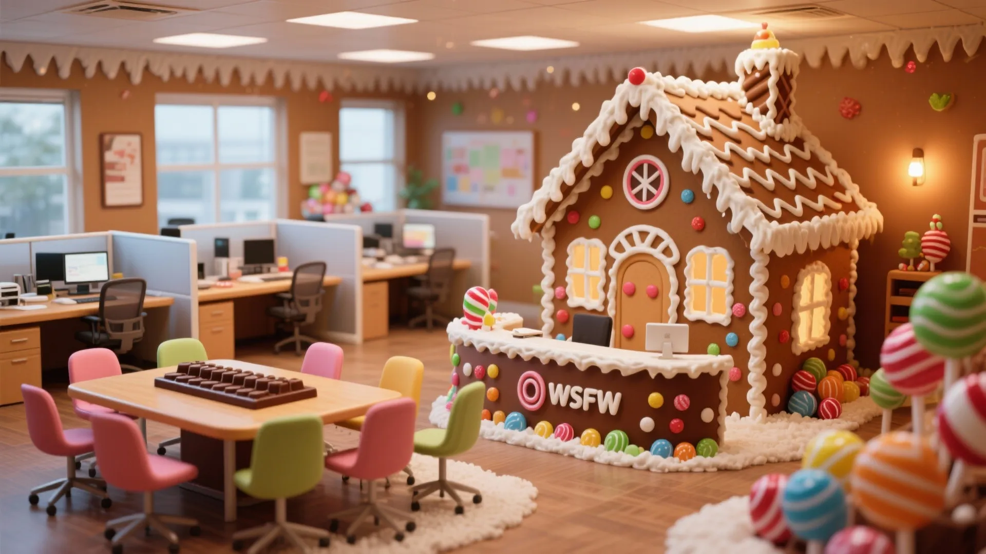 1. Mini Office Replica