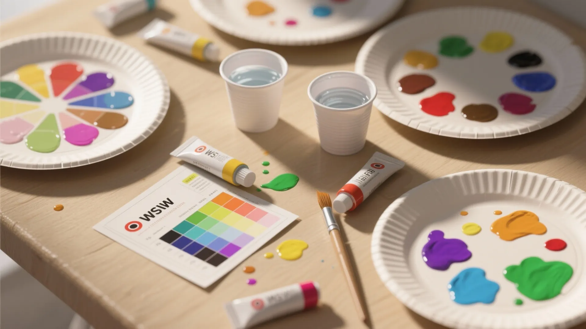 1. Palette Stations: Mini Palettes for Big Variety