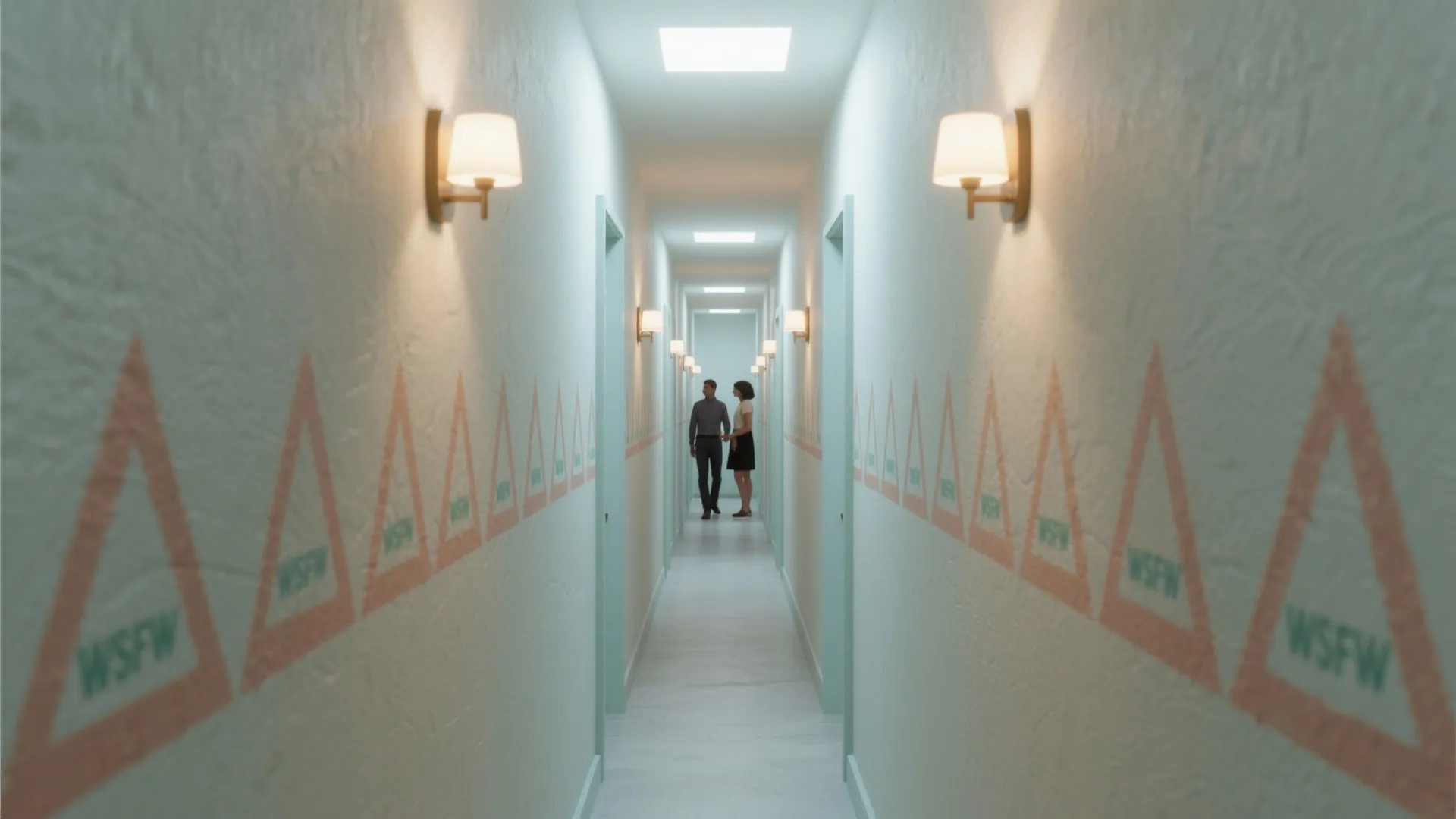 4. Mini Peak Repeats for Narrow Hallways