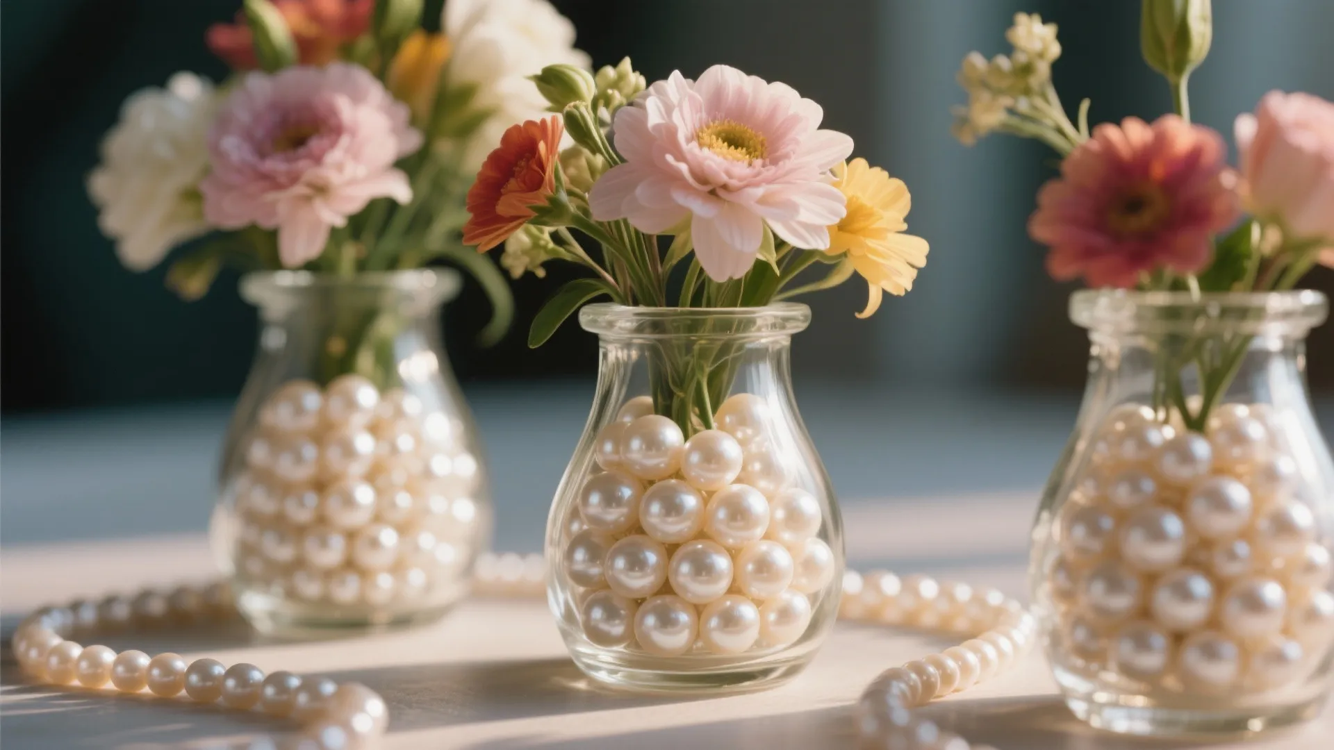 Tip 2: Mini Pearl Vases