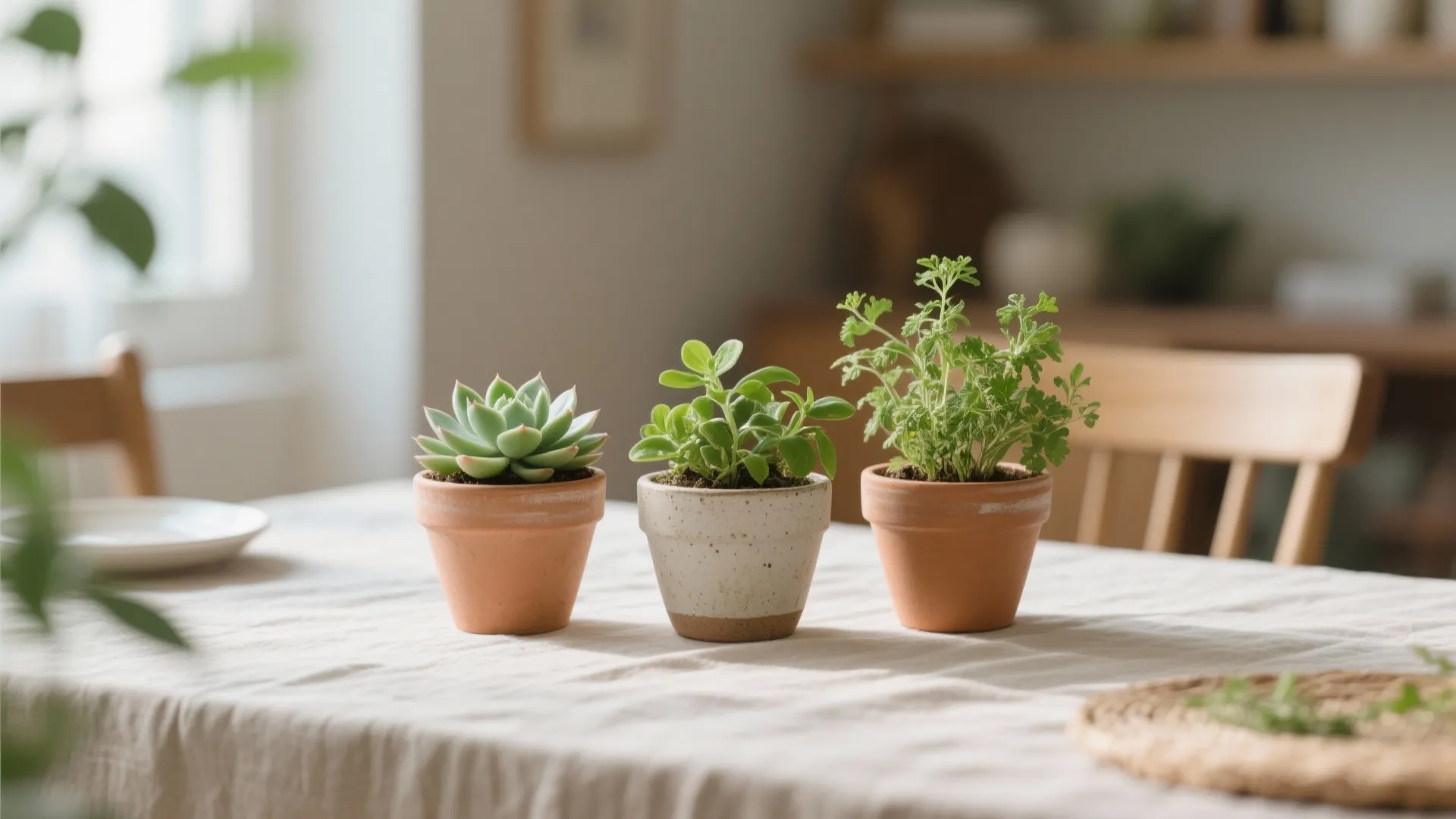 9. Mini Potted Plant Collection