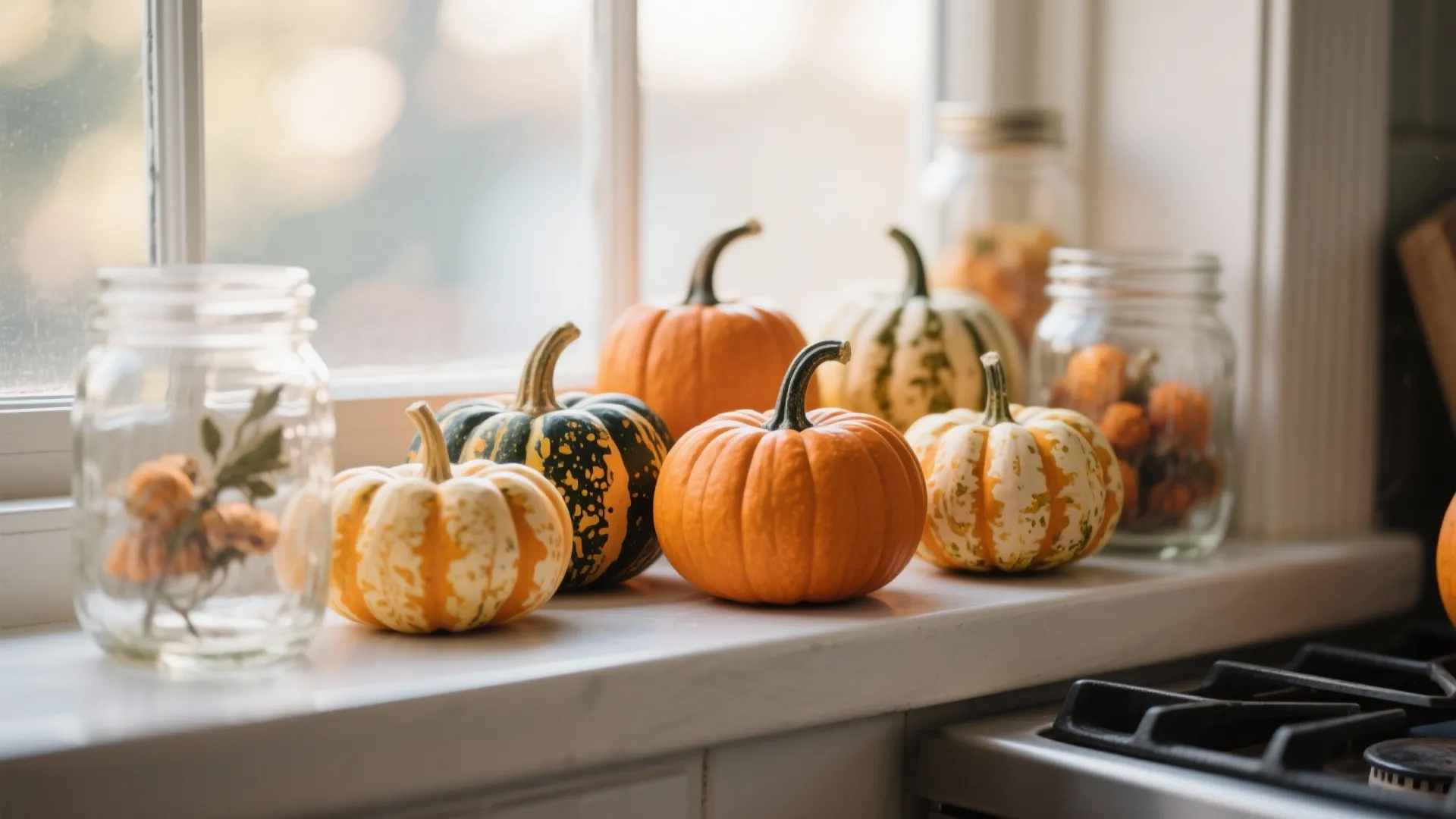 2. Mini Pumpkin Displays