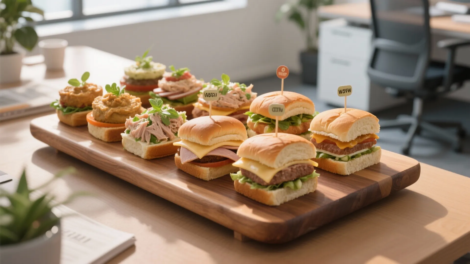 2. Mini Sandwich Sliders