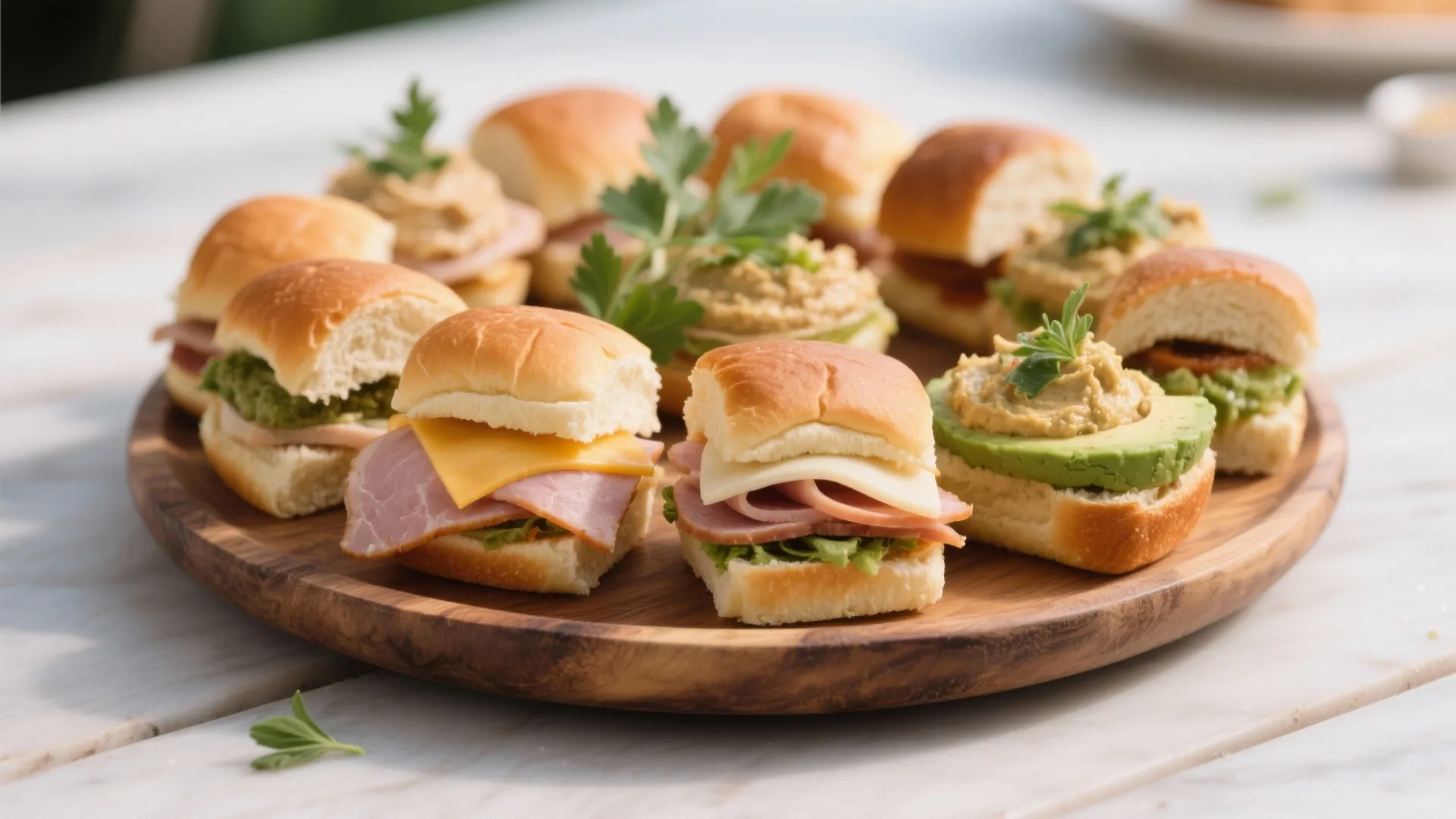 1. Mini Sandwich Sliders