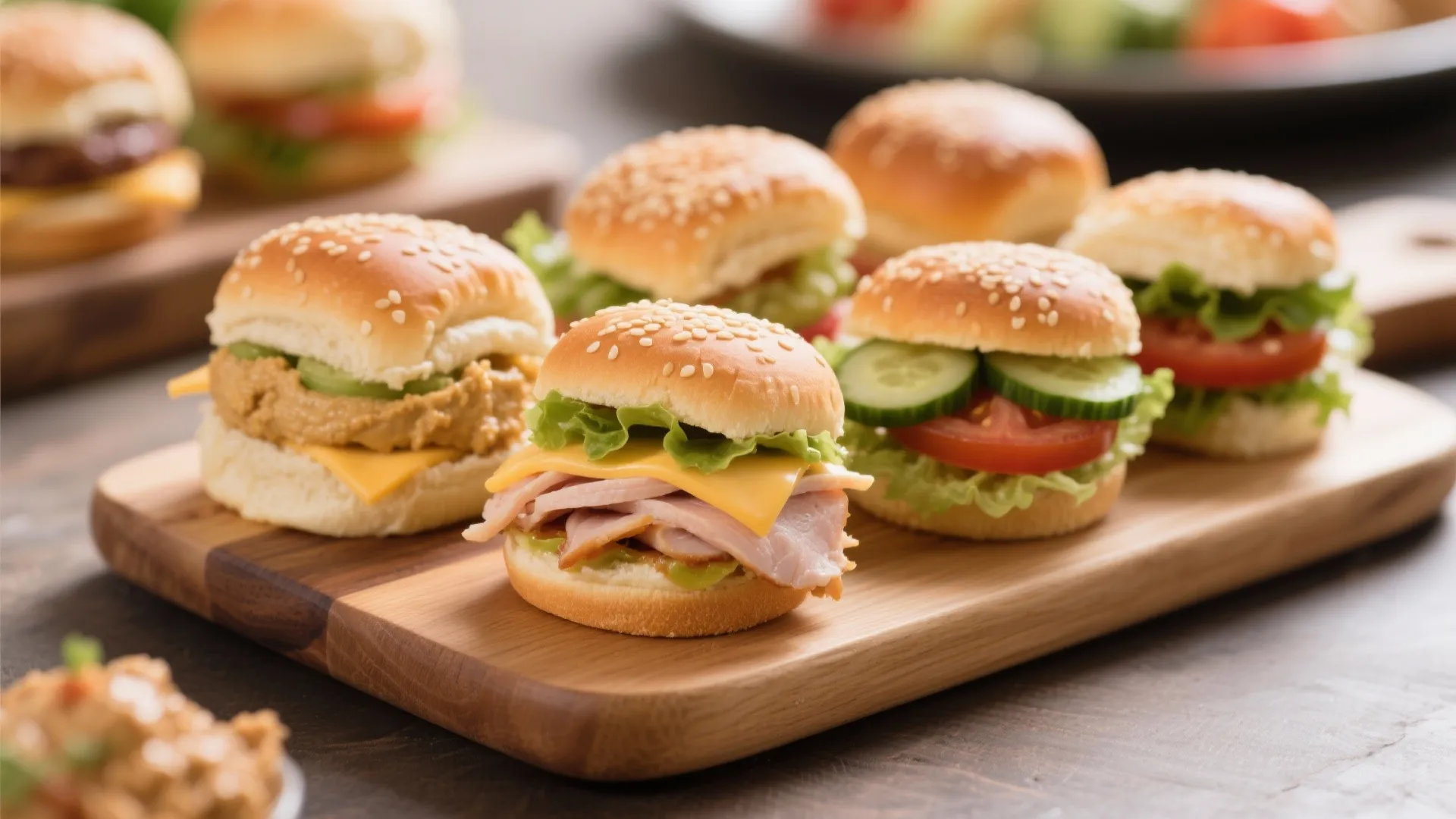 1. Mini Sandwich Sliders