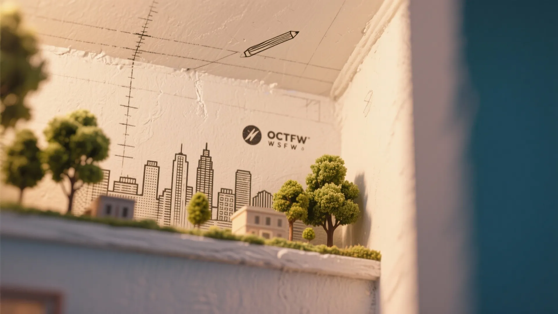 4. Scaled Mini-Scenes for Small Walls