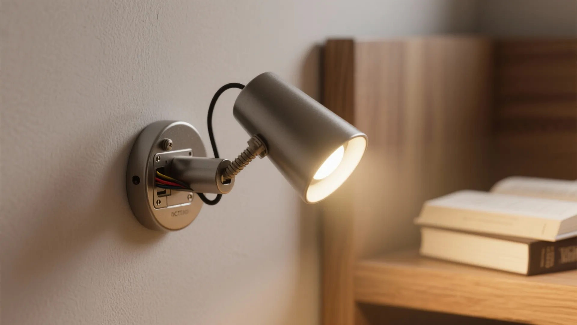 1. Mini Sconces with Adjustable Arms