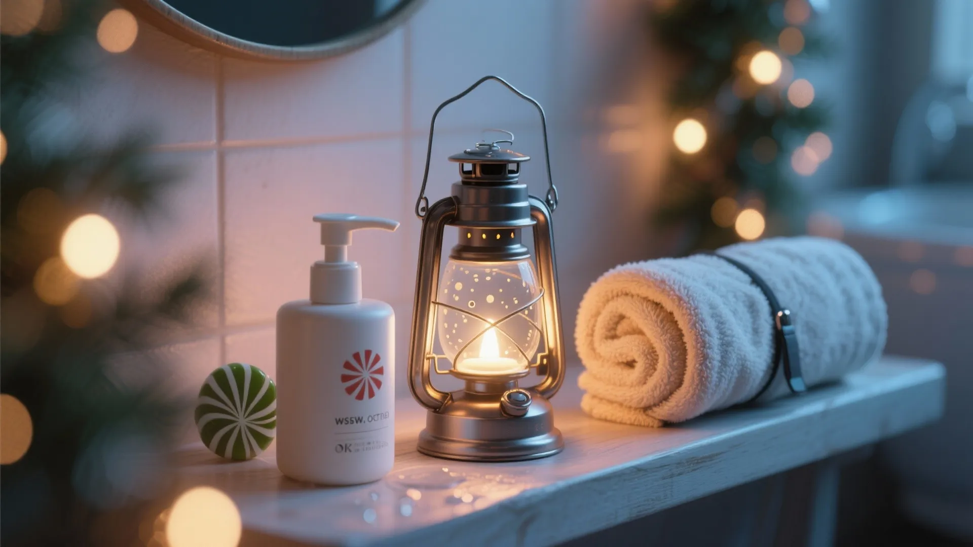 3. Mini Spa Lantern Set