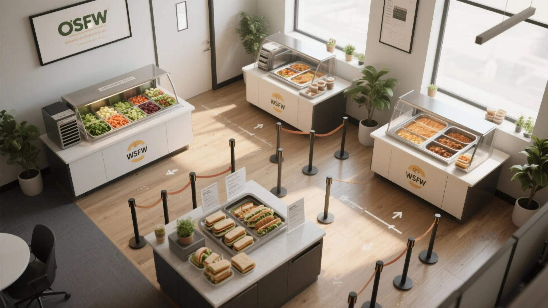 2. Mini Food Stations