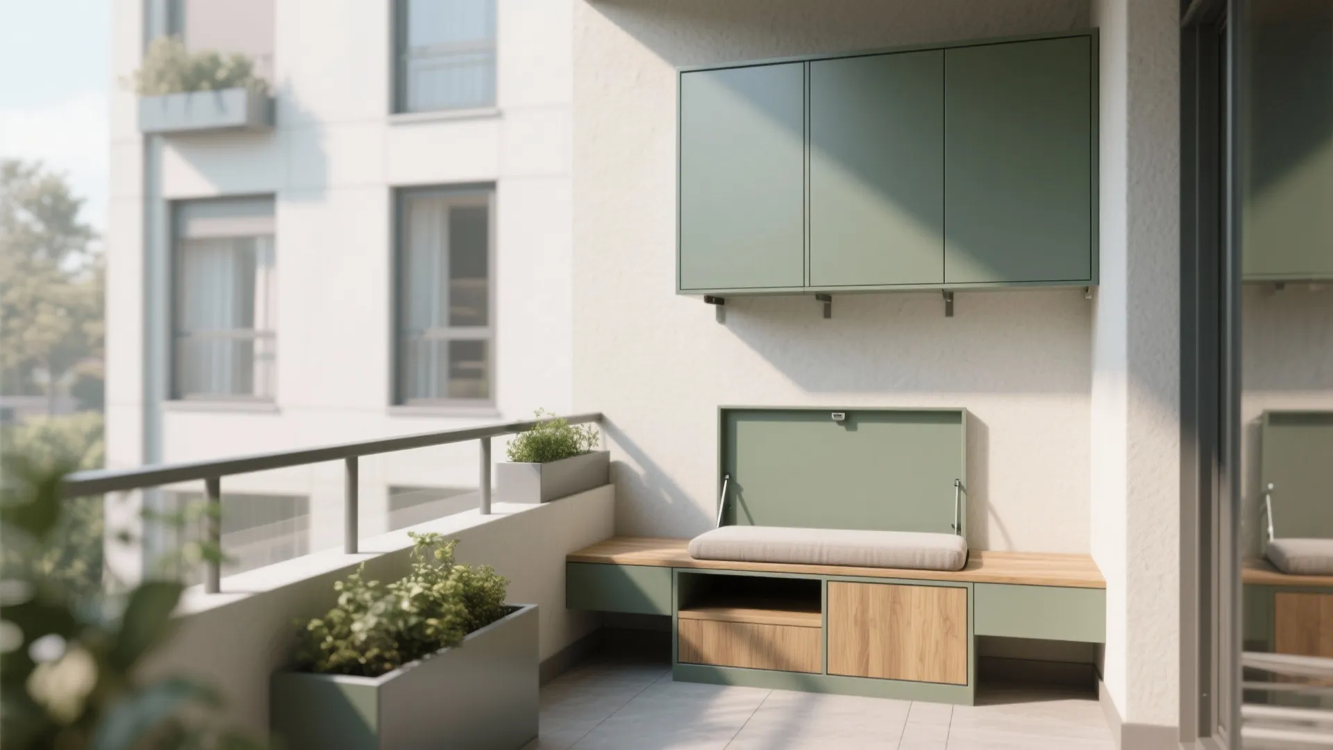 Minimalist storage that disappears