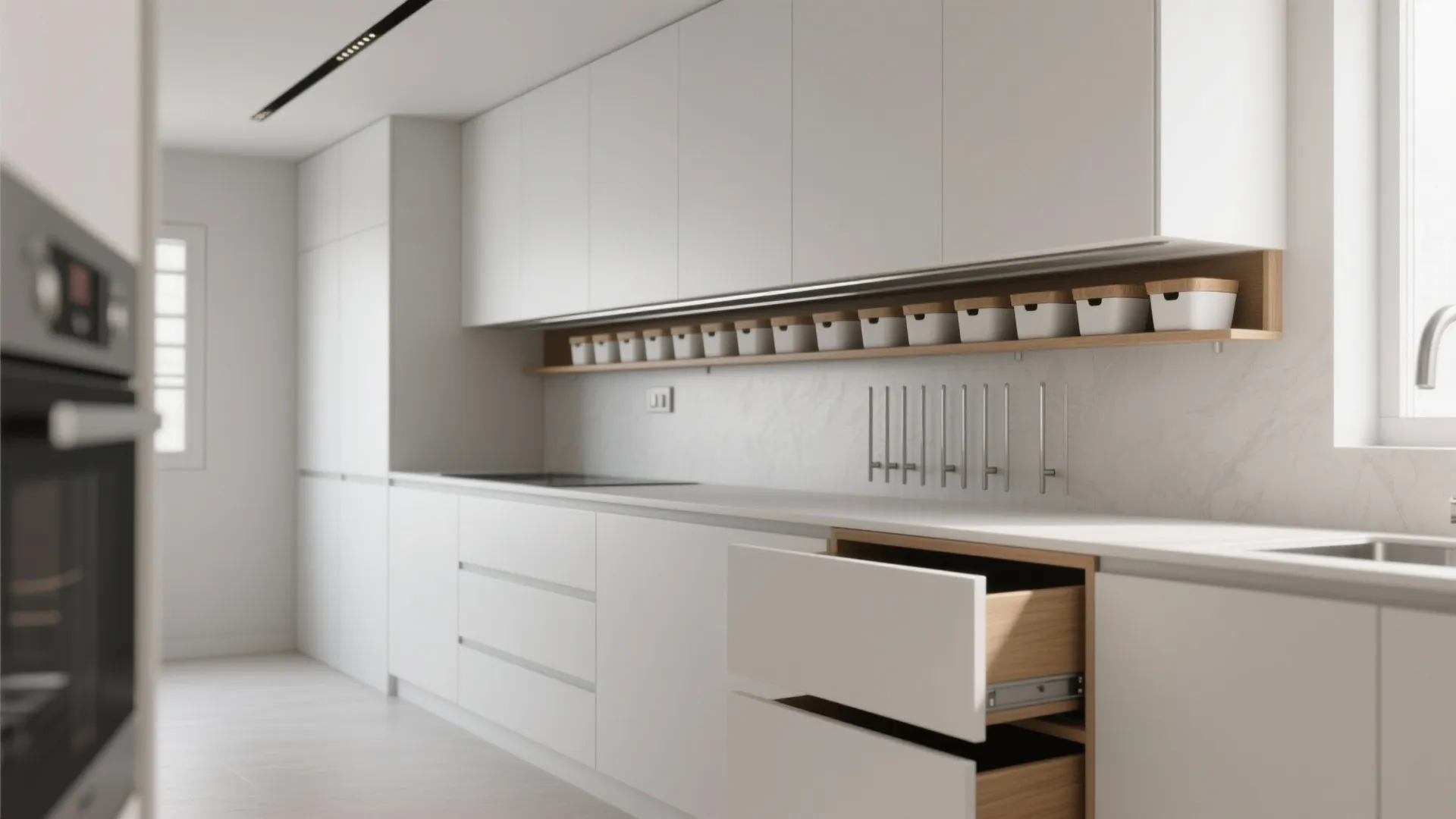 Minimalist Kitchen Storage