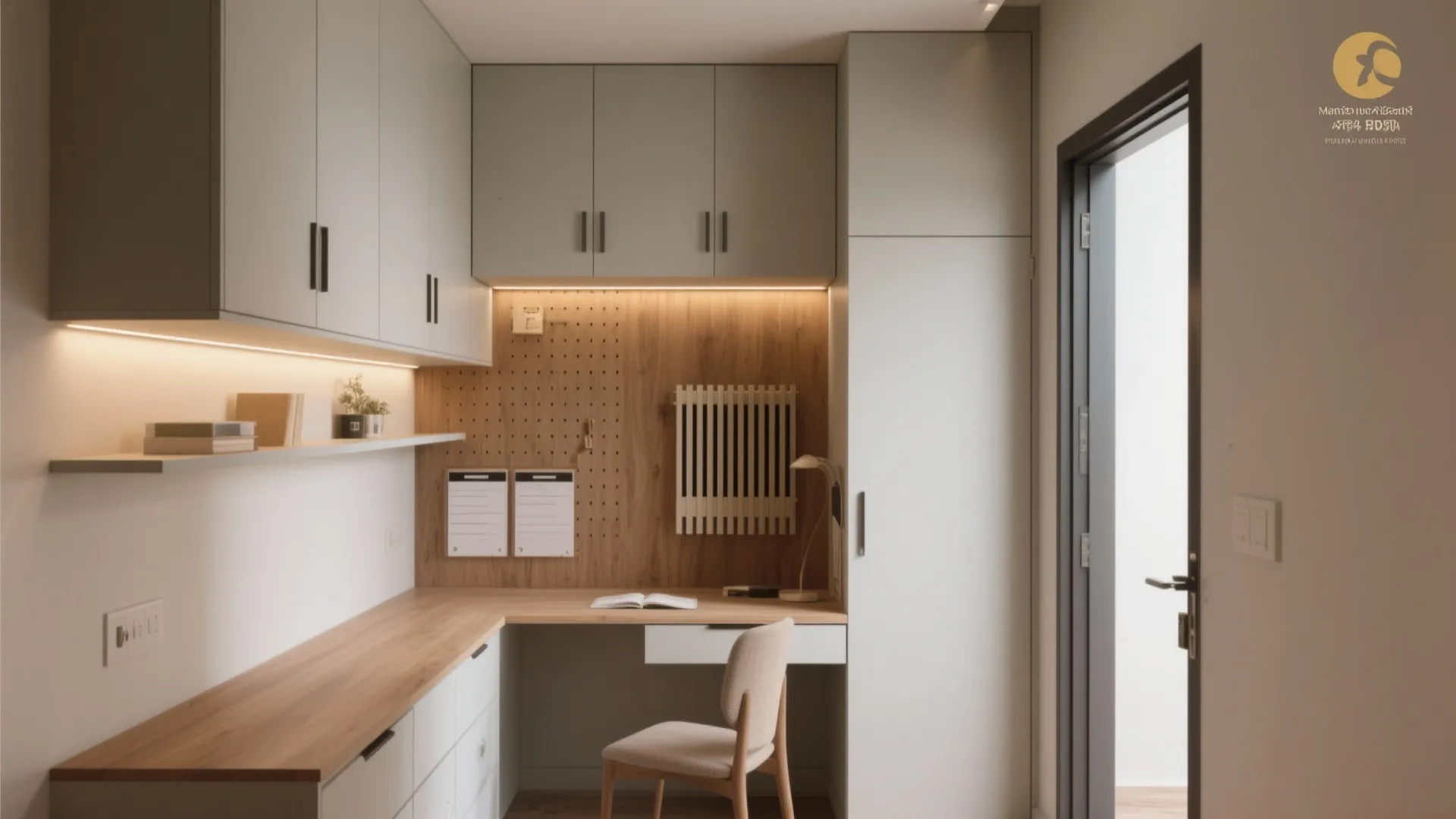 Minimalist study storage that actually fits Mumbai apartments