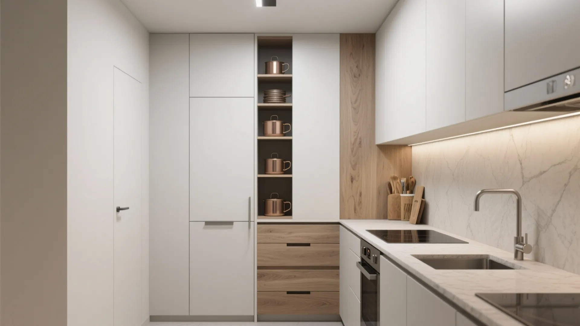 Minimalist Kitchen Storage That Feels Luxe
