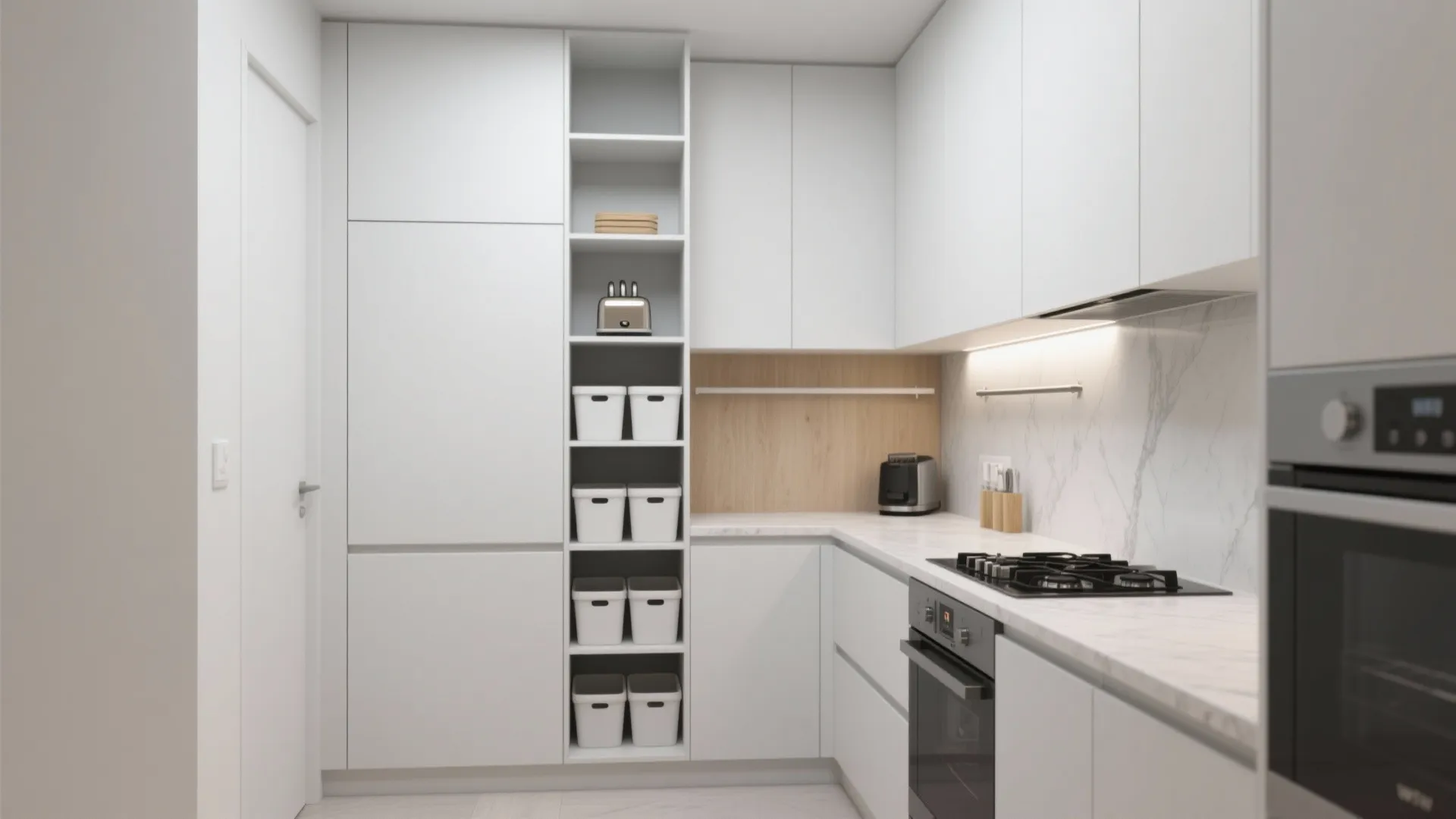 Minimalist Kitchen Storage That Actually Sticks