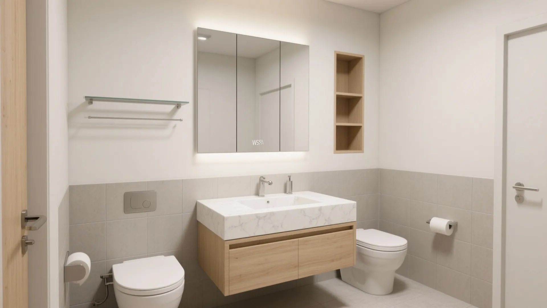 Minimalist storage that multitasks