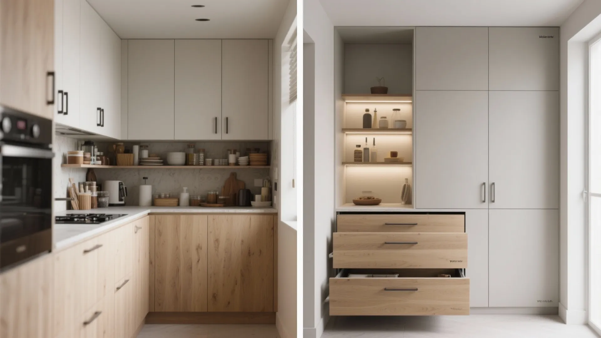 Minimalist Kitchen Storage That Feels Luxurious