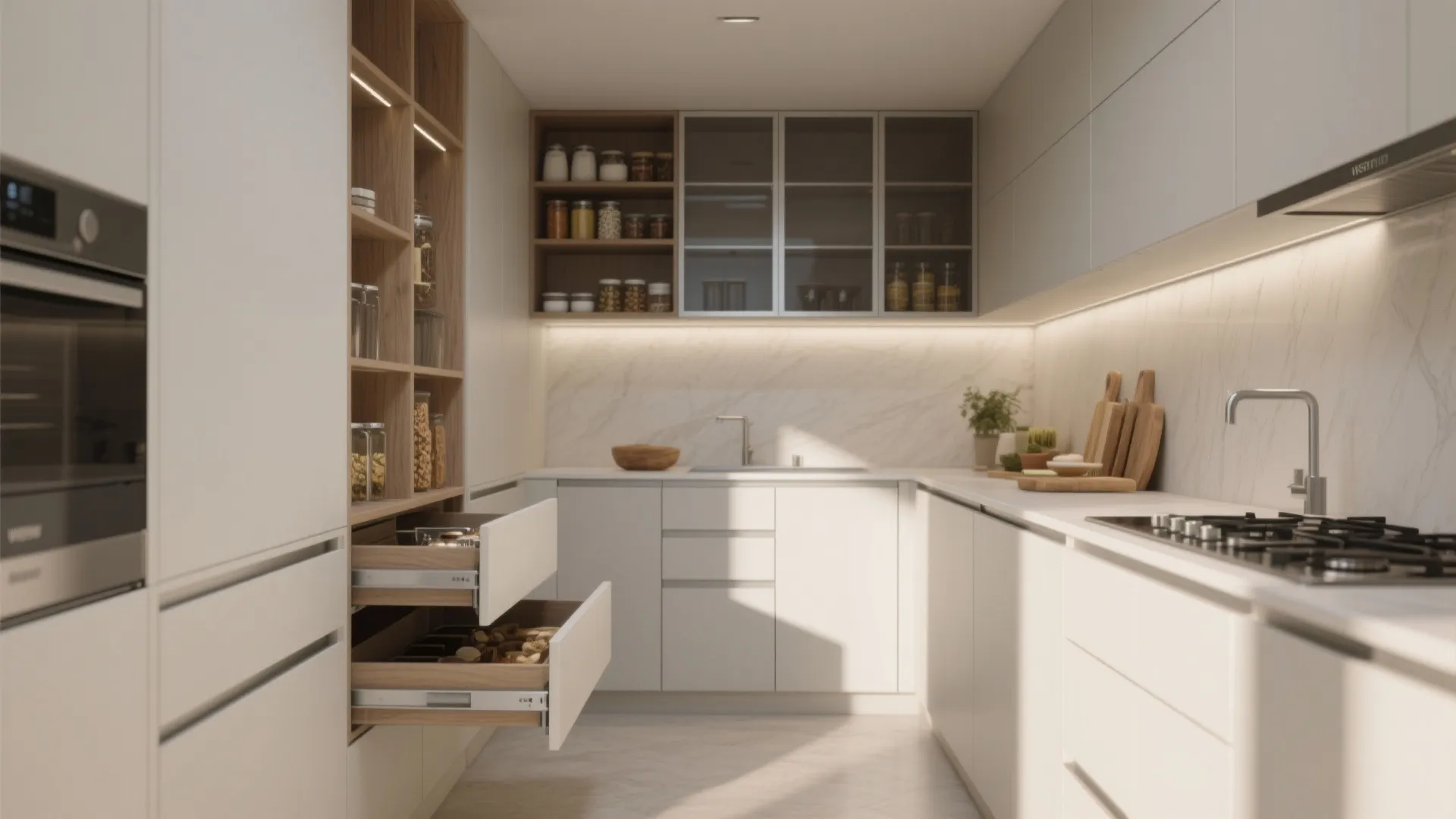 Minimalist Kitchen Storage