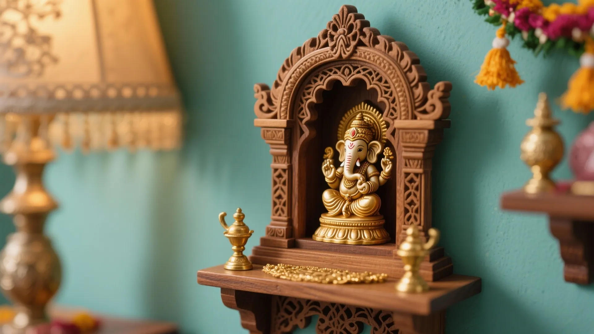 Miniature Temple Setup